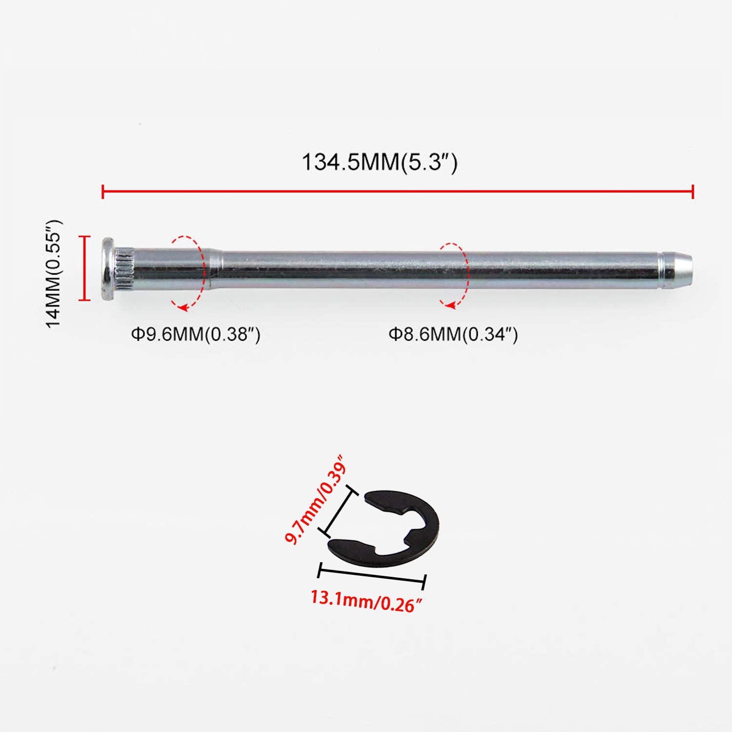 Ledaut Compatible With Door Hinge Pin And Bushing Repair Kits (4 Pins 2 Door) Ledaut Replacement For Chevy Gmc Fullsize Truck Suv 1988-2002