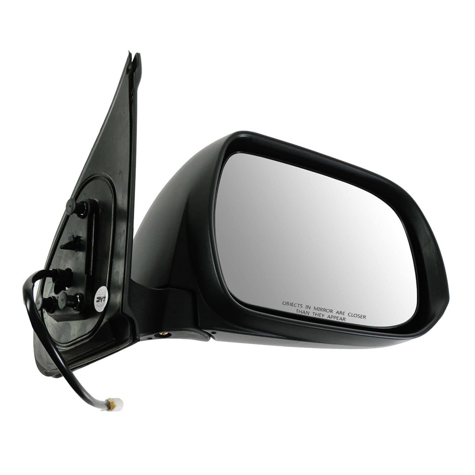 Mirror Power Black Textured Passenger Side Right Rh For 2012 Toyota Tacoma