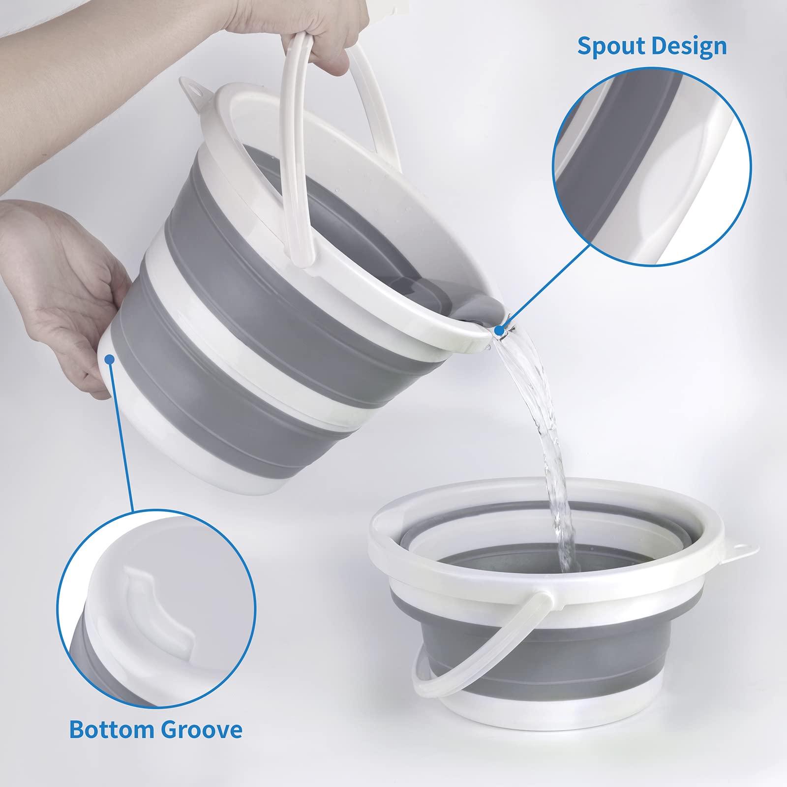 Craftend Collapsible Bucket - Thumbnail 4