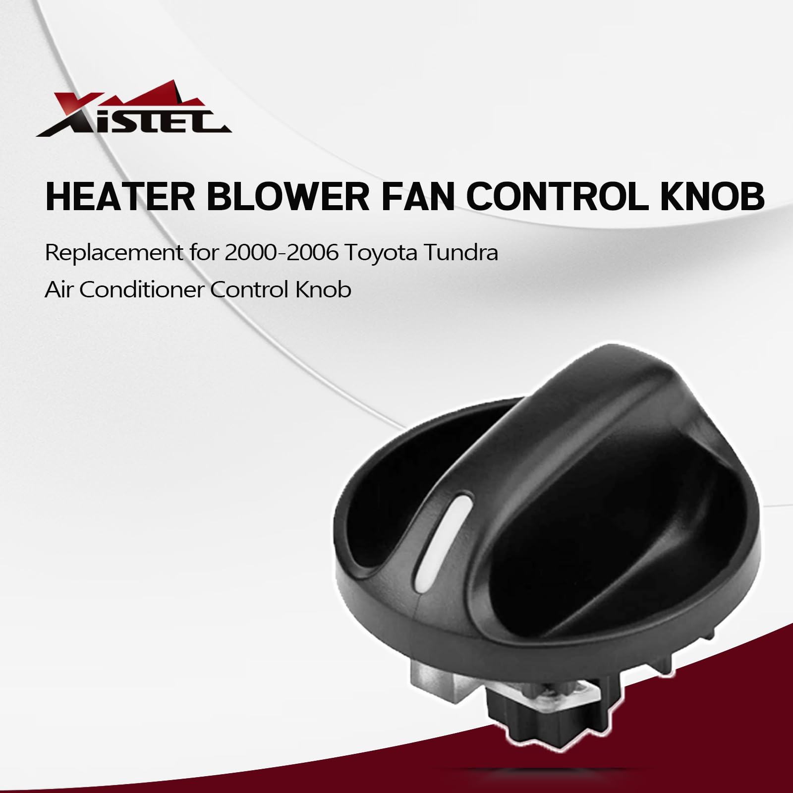 Set Of 3 Ac Heater Blower Fan Control Knob Replacement For 2000-2006 Toyota Tundra Air Conditioner Control Knob Replace 55905-0C