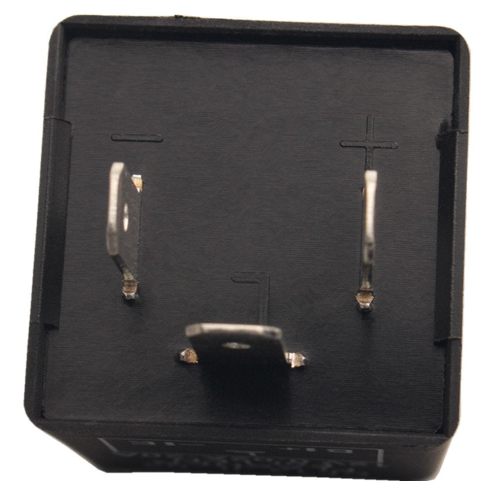 Dewhel 1 pc CF-13 CF13 EP34 3 Pin Electronic Flasher Fix 12V 0.02A-20A For LED Turn Signal Light Bulbs Hyper Blink Flash No Flas