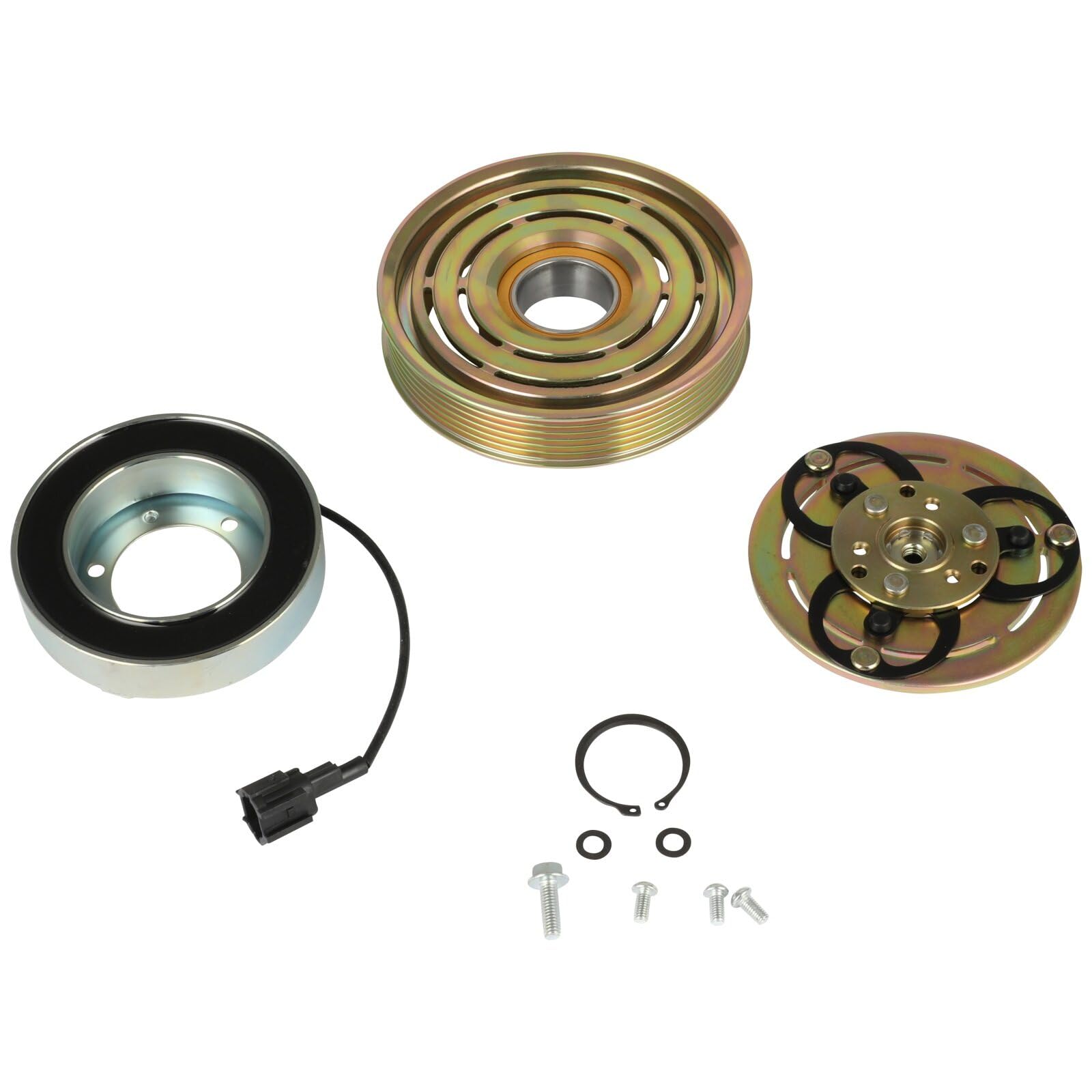 SCITOO AC Compressor Clutch for 2000-2006 for Nissan Sentra 1.8L