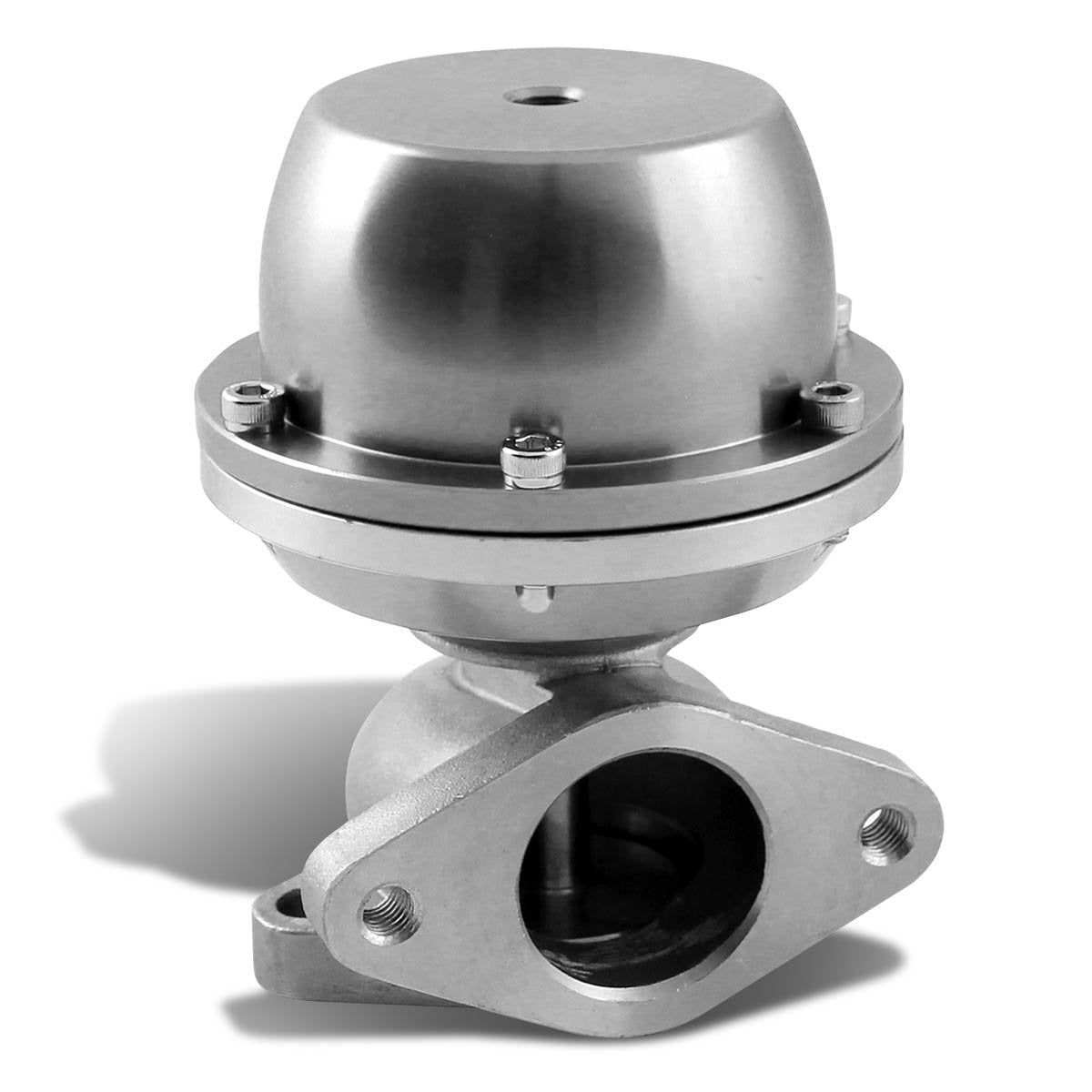 Dna Motoring Wg-38-Sl-T2 Silver Type-2 38Mm External Turbo Manifold Wastegate Bypass Exhaust