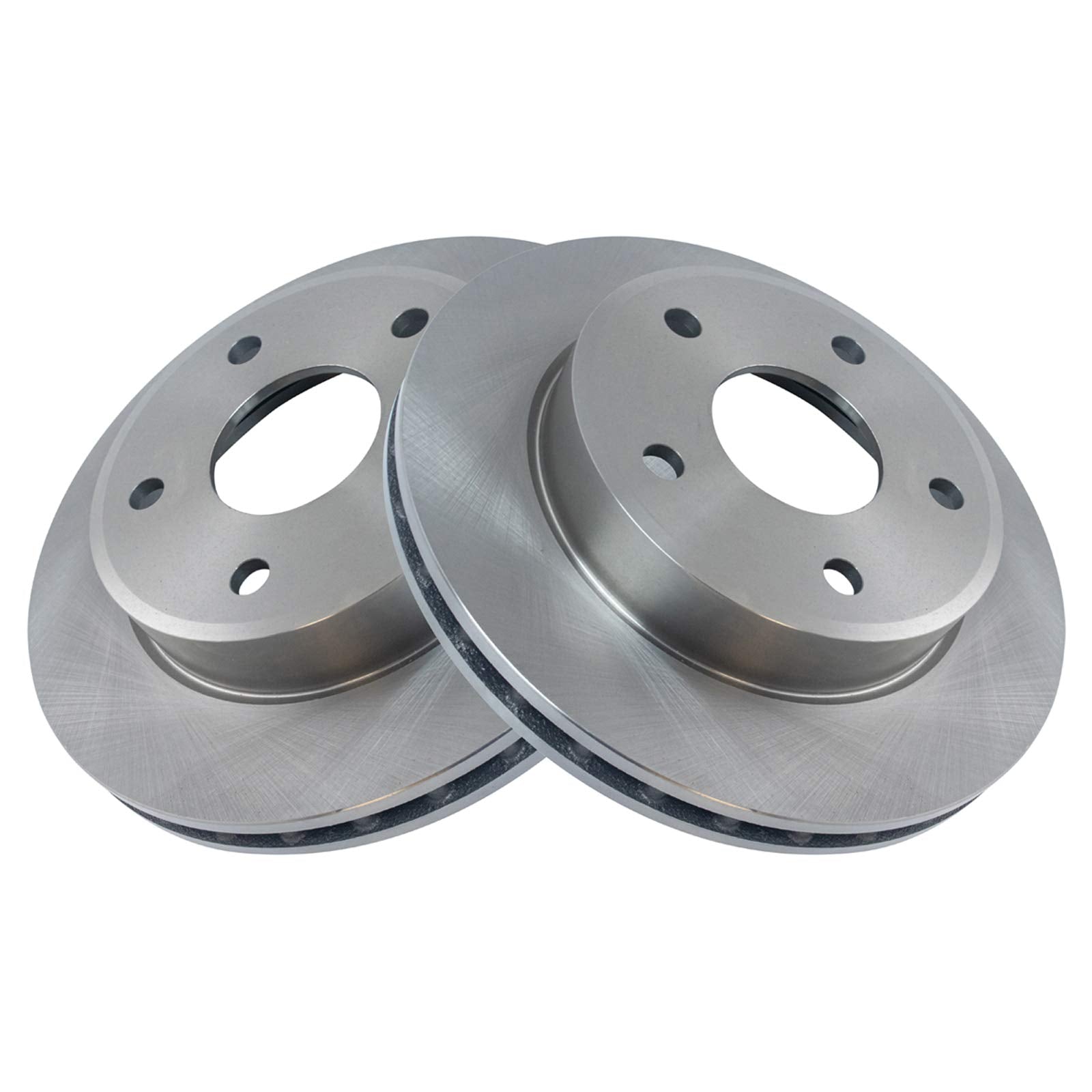 Trq Front Brake Pad & Rotor Kit Brake Pads Brake Rotor Ceramic Compatible With 2005-2010 Dodge Dakota 2006-2009 Mitsubishi Raide