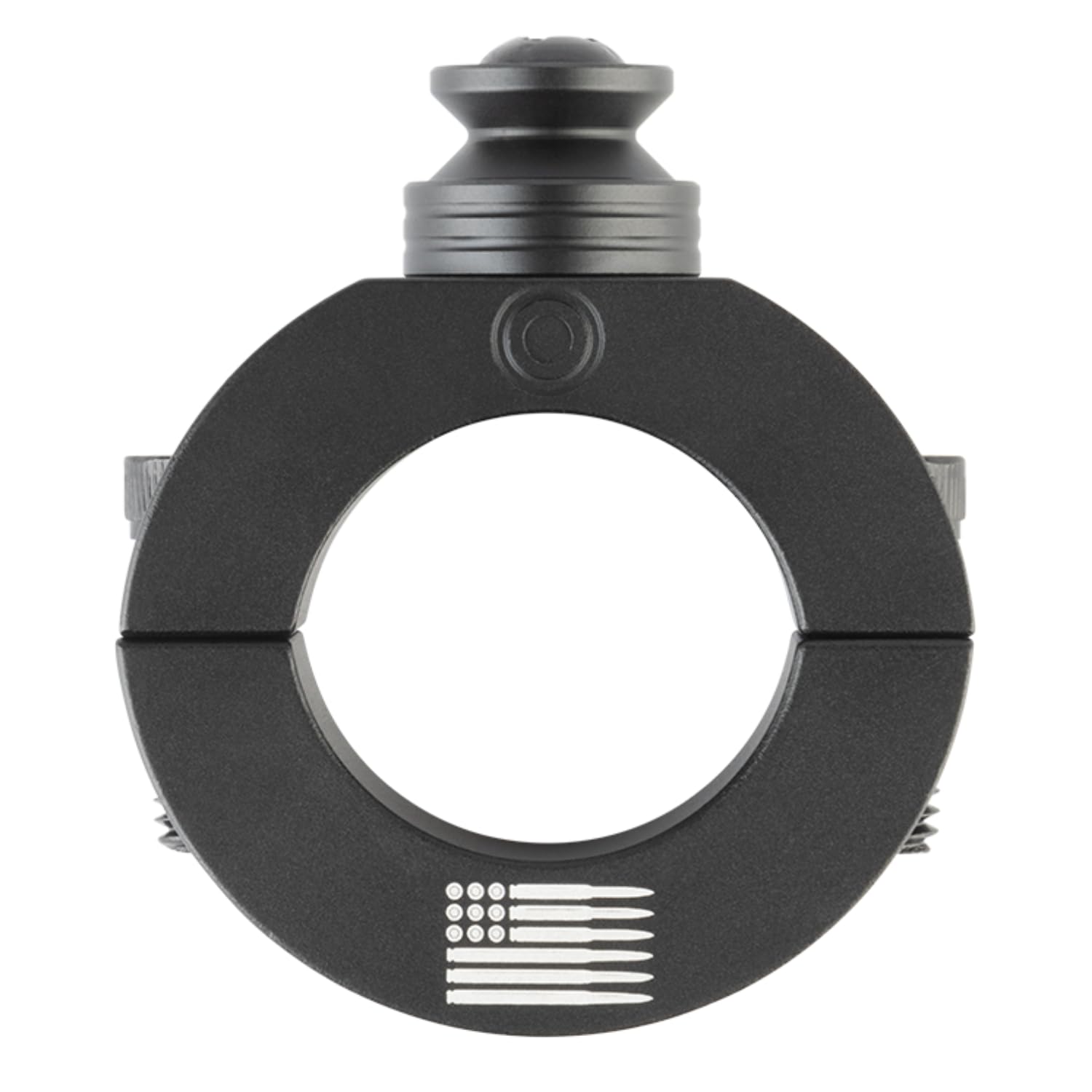 Bulletpoint Aluminum Handlebar Clamp Mount With 20Mm Socket End Fits 0.875', 1', 1.125' And 1.25' Bar