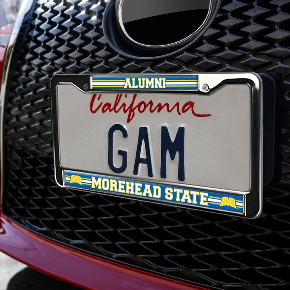 GRAPHICS & MORE Metal License Plate Frame - Morehead State University Alumni, Full Size, One Size