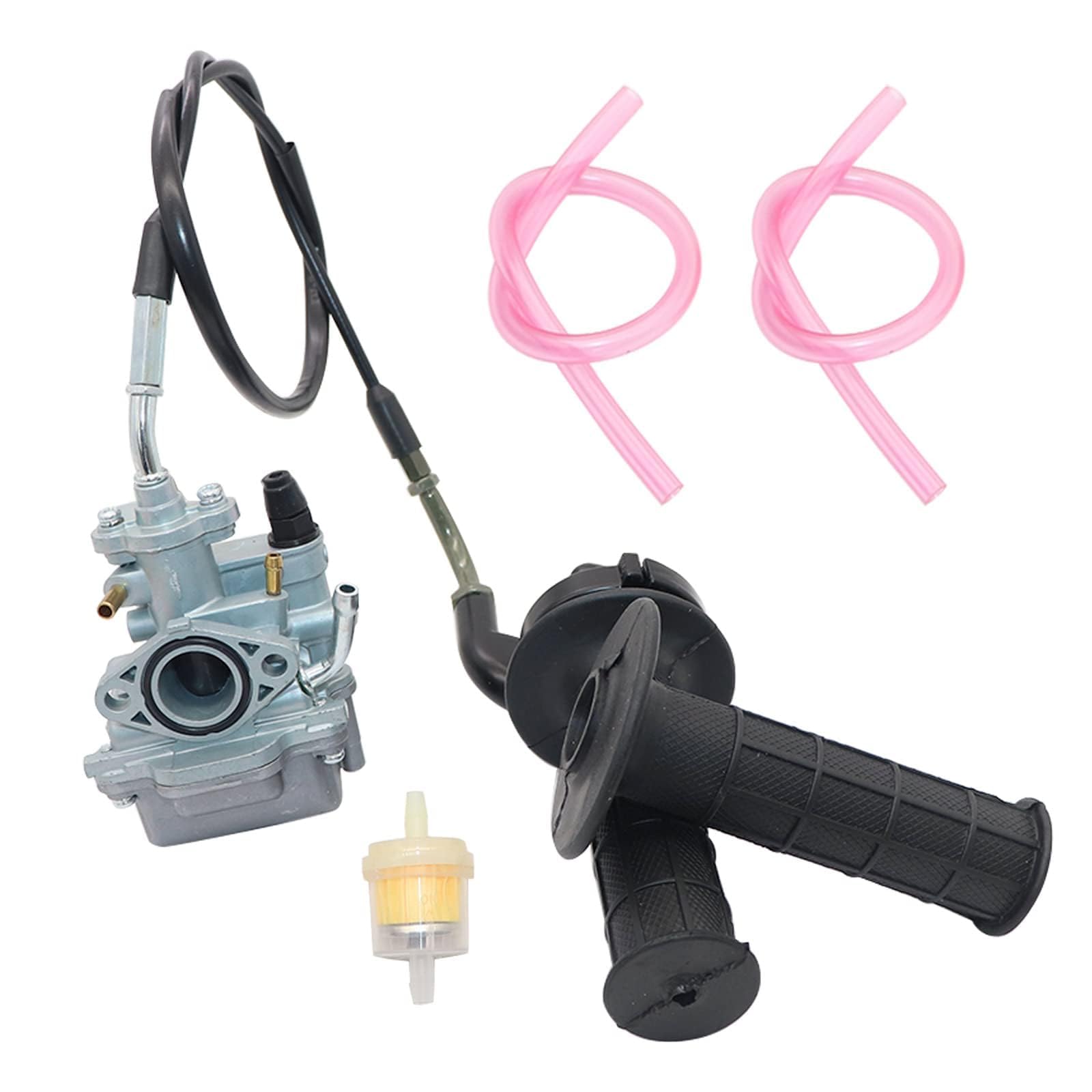 Xqsmwf Carburetor With Handle Grip Throttle Cable Compatible With Yamaha Ttr90 2000 2001 2002 2003 For Ttr90E 2003 2004 2005 Rep