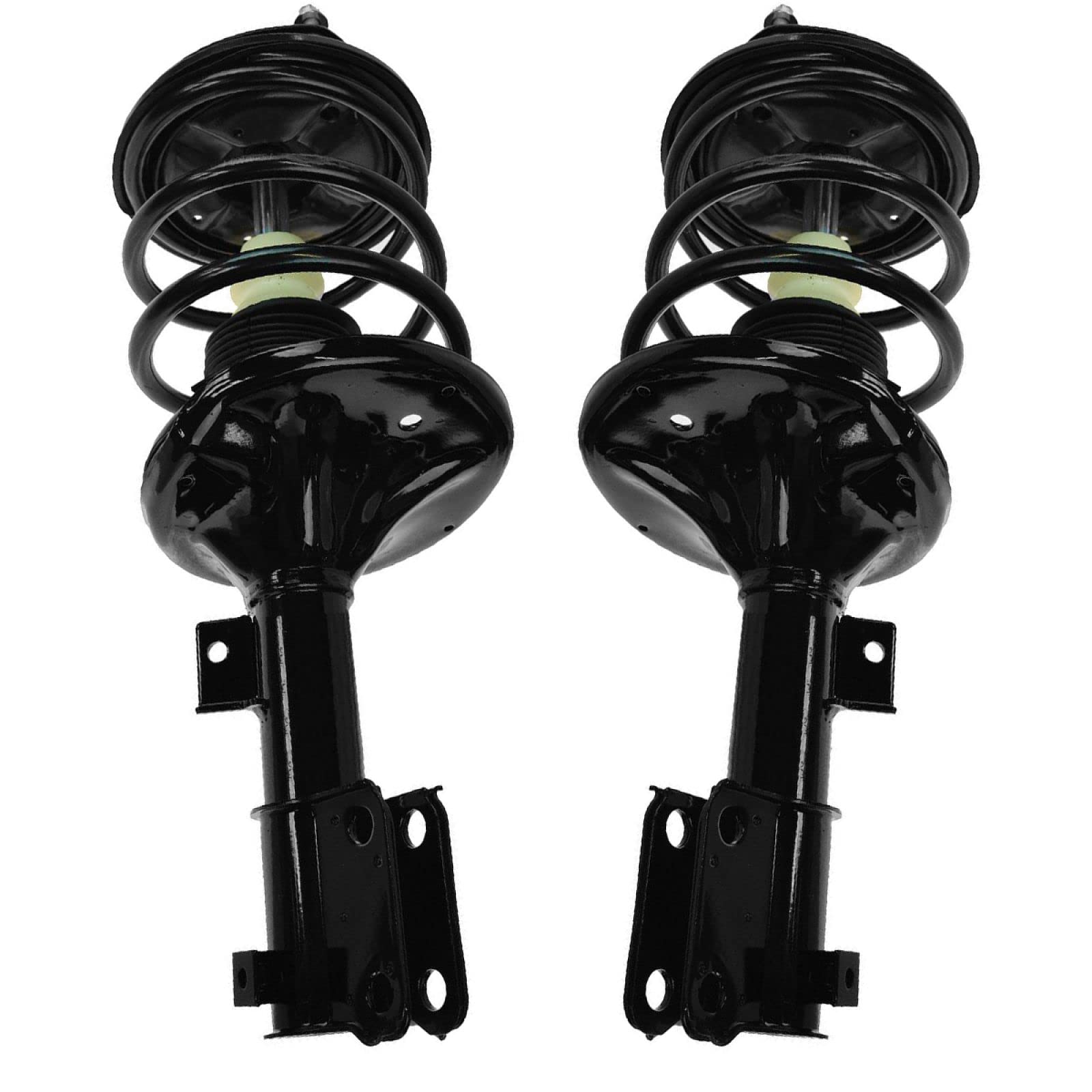 Trq Front Strut & Coil Spring Assembly Set Driver & Passenger Sides Compatible With 01-05 Chrysler Sebring Dodge Stratus 00-05 M