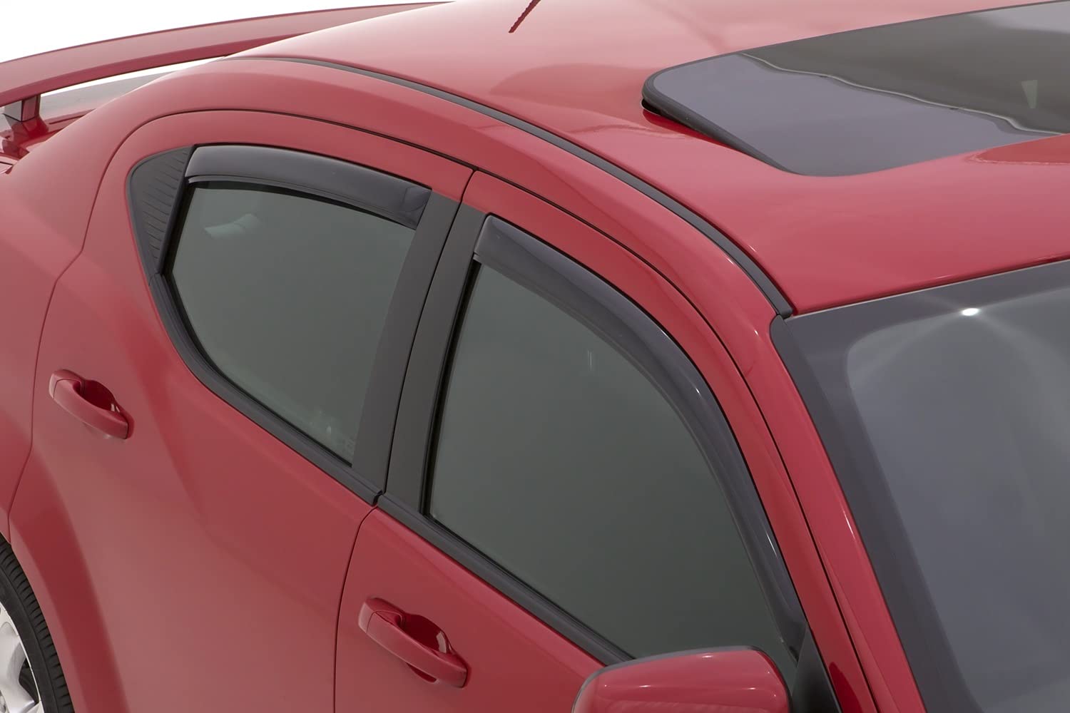 Auto Ventshade [Avs] In-Channel Rain Guards For 2015 - 2019 Hyundai Sonata, 2017 - 2019 Sonata Hybrid, 4 Pcs. | Window Vent Viso