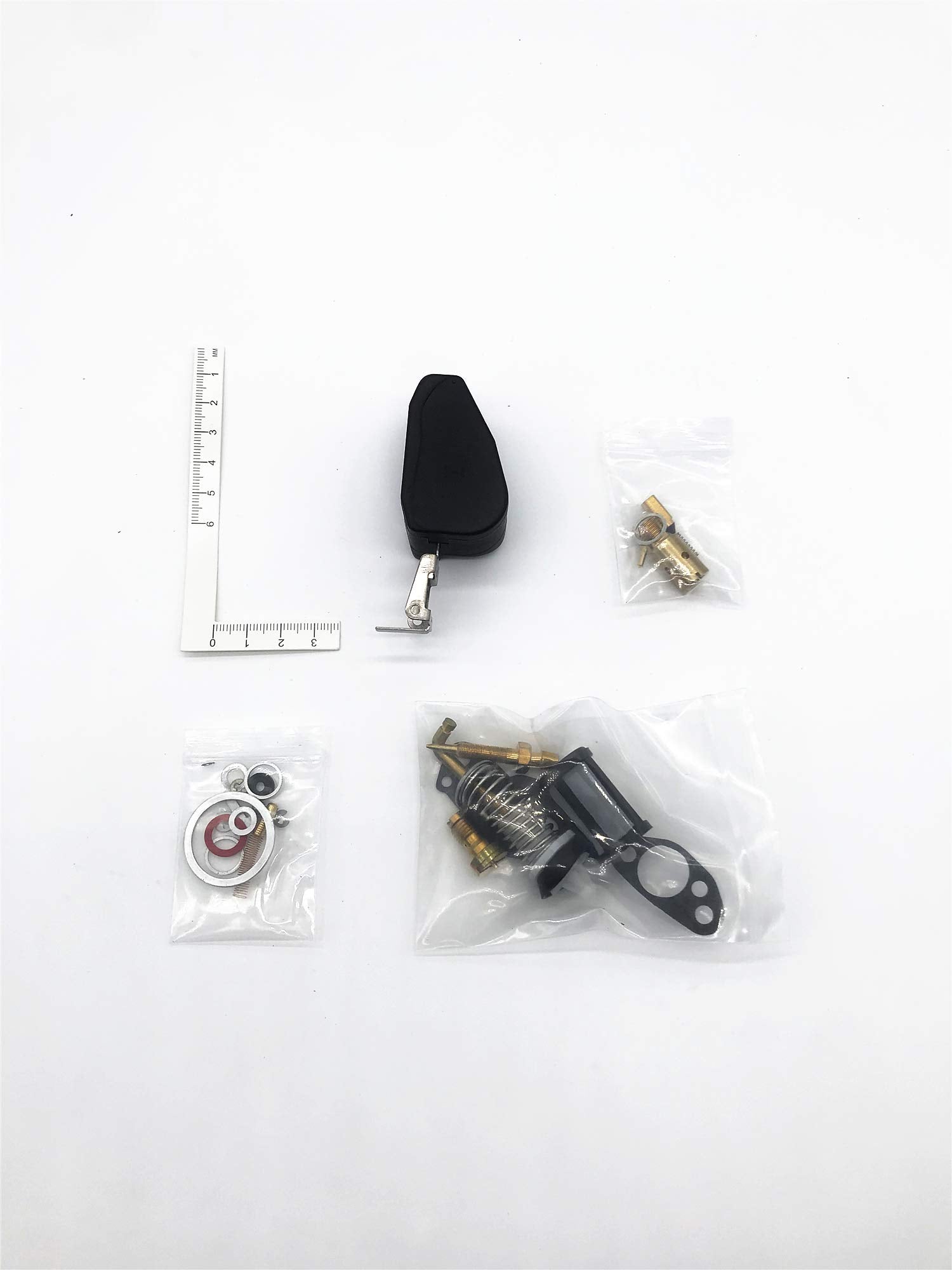 YBATUWU Complete Carburetor Kit for Mercruiser Marine 2 Barrel 3.0L 4.3L 5.0L 5.7L with FLOAT 3302-804844002