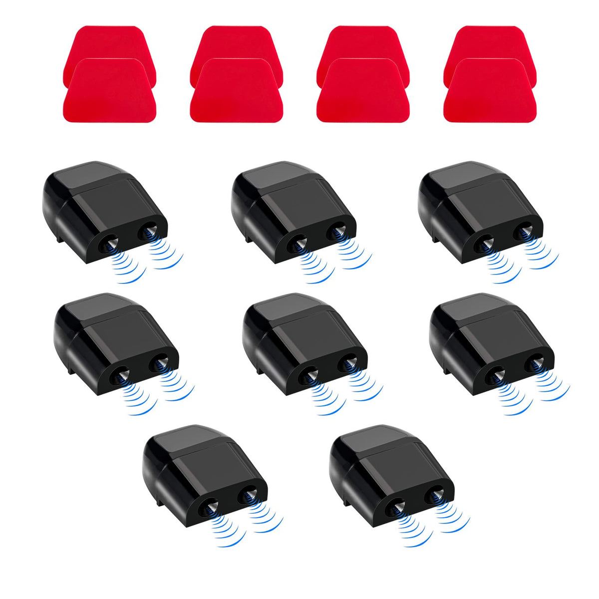 Ohleats 8Pcs Deer Whistles For Car, Automotive Save A Deer Whistles To Avoid Collisions, Vehicle Deer Warning Devices Horn Senso