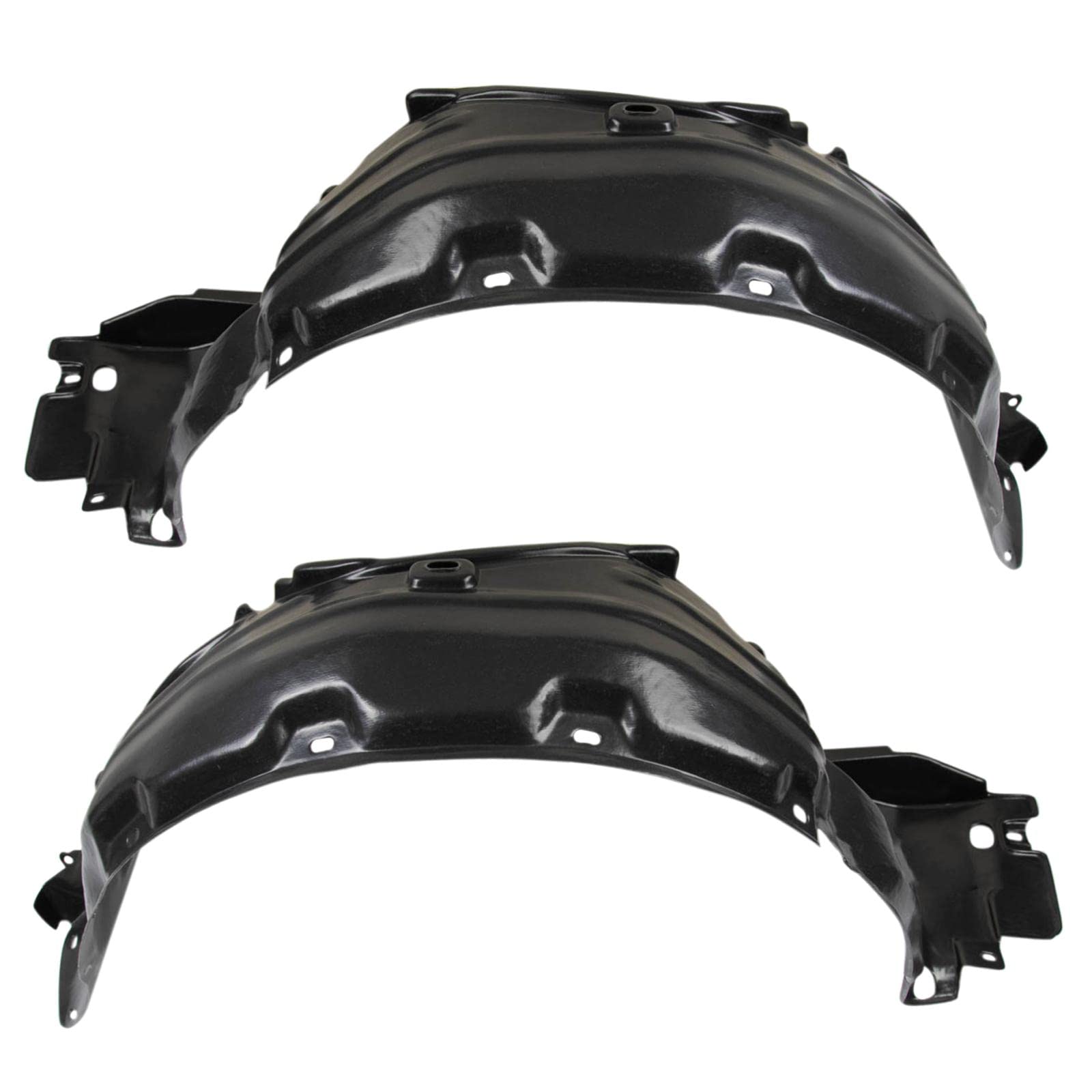 Trq Inner Fender Liner Set Compatible With 1991-1995 Acura Legend Ac1248104 Ac1249104