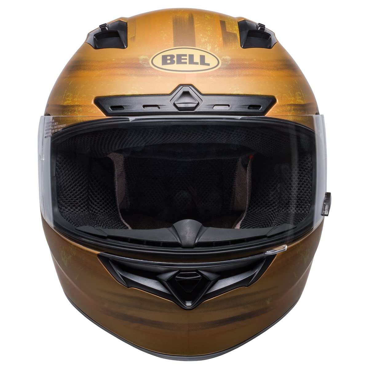 Bell Qualifier Dlx Mips Street Helmet (Hart Luck Live Matte Gold - X-Large)