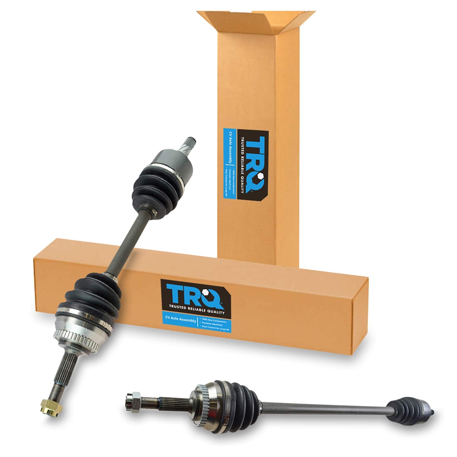 Trq Front Cv Axle Shaft Assembly Set Compatible With 2000-2006 Nissan Sentra