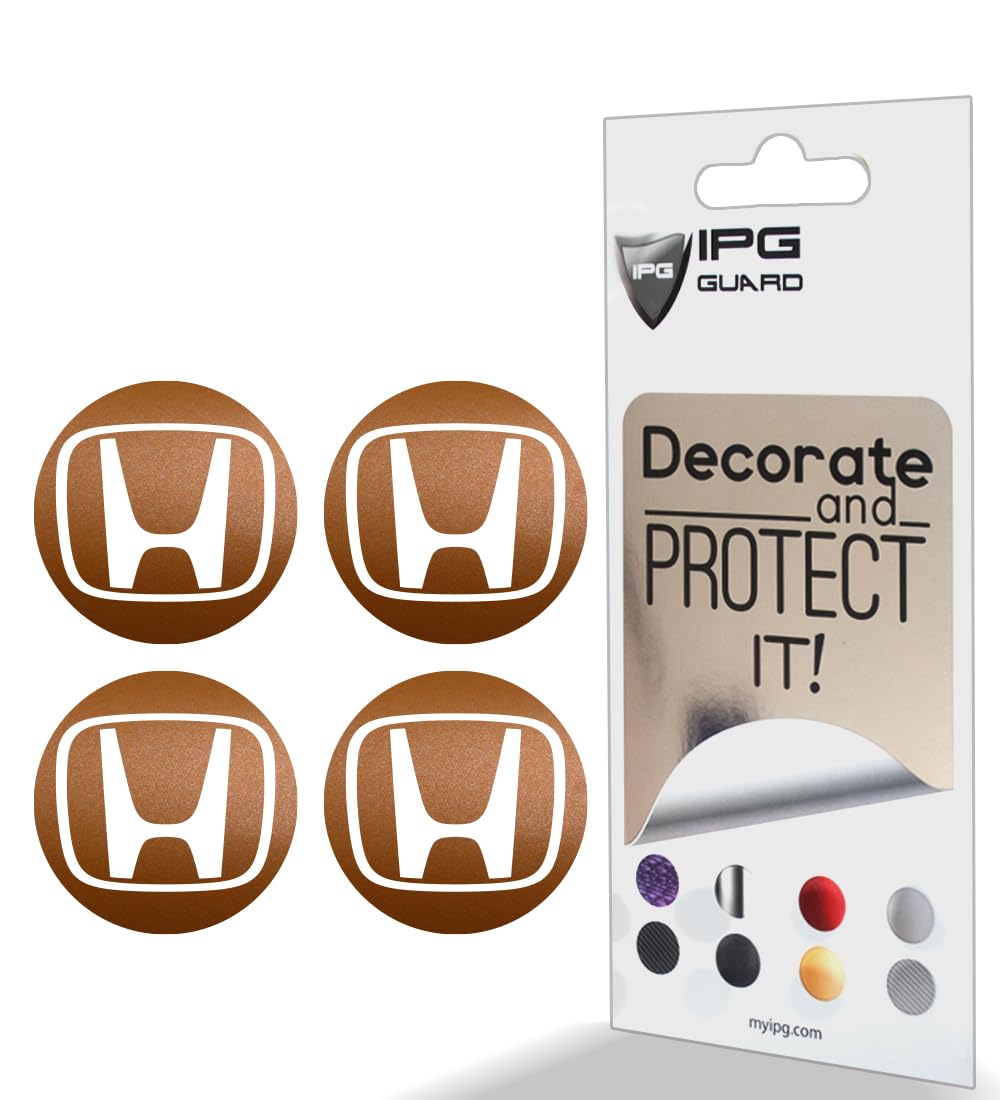 IPG IPG Decal Made for Civic Accord CRV VTEC Si Logo Center Cap Overlay Wheel Tire Decals Inner or Outer Stickers (Center Cap:2.