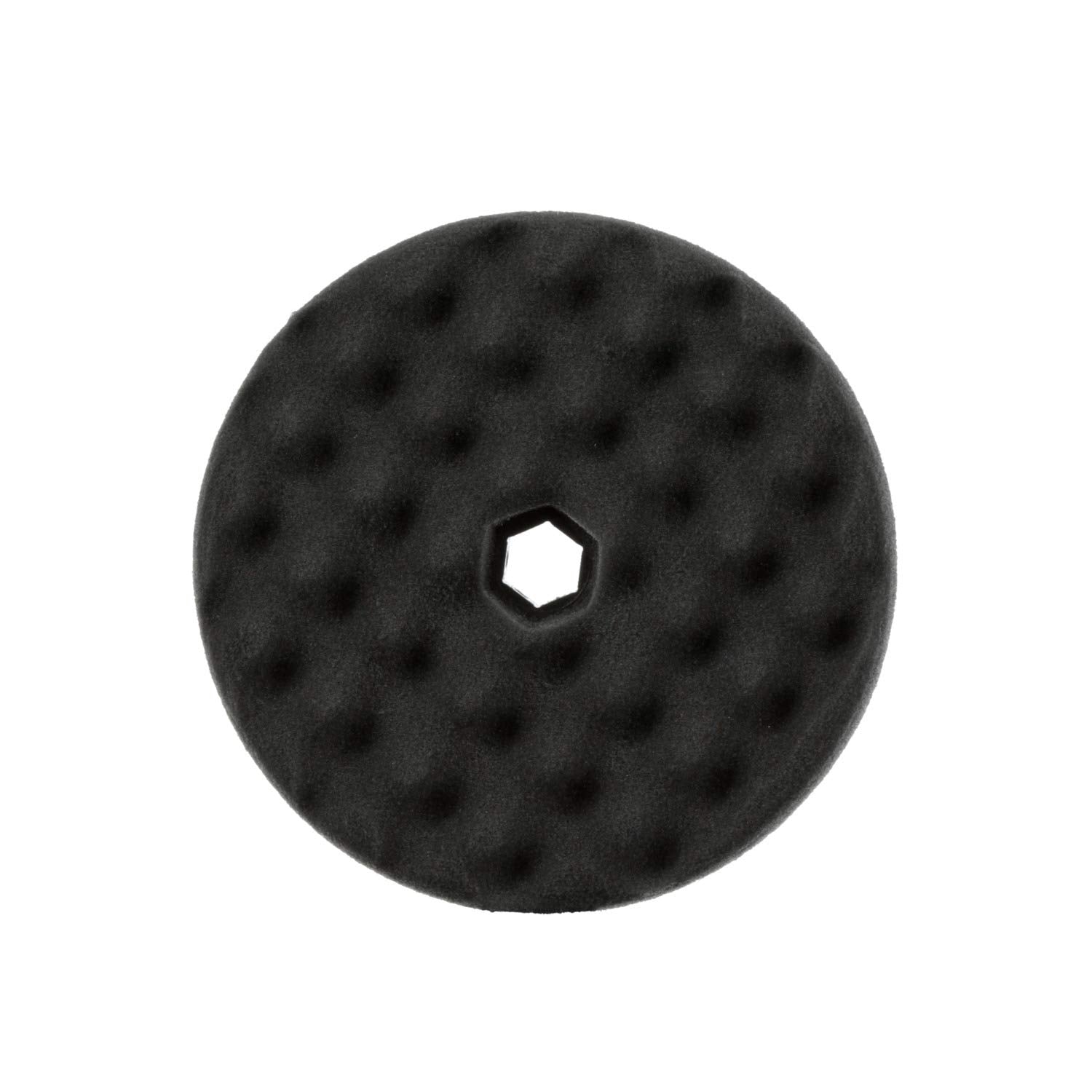 3M Perfect-it Foam Polishing Pad, 33285, 6 in, Black, Buffing Pad, Elminates Swirl Marks, For Automotive Polishing