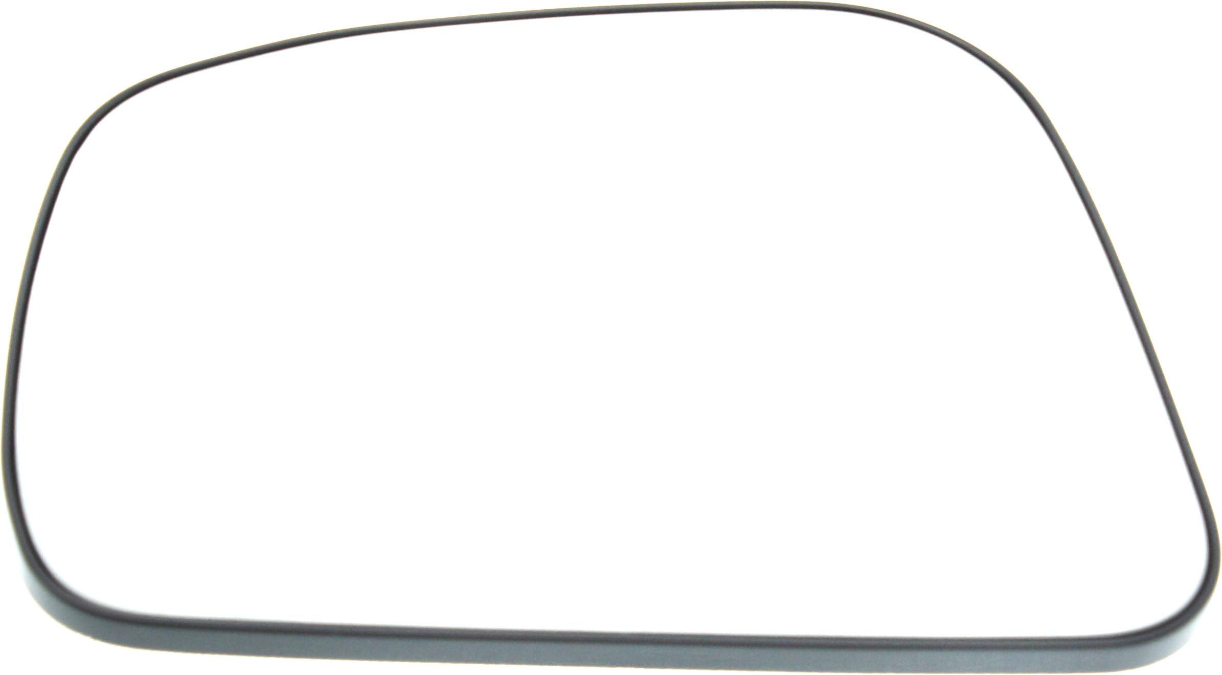 Evan Fischer Mirror Glass Compatible With 2007-2012 Nissan Versa, Driver Side With backing plate Flat NI1324117