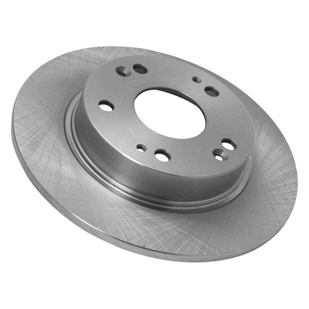 Trq Rear Brake Rotors Set Solid Compatible With 2013-2015 Acura Ilx 2006-2015 Honda Civic