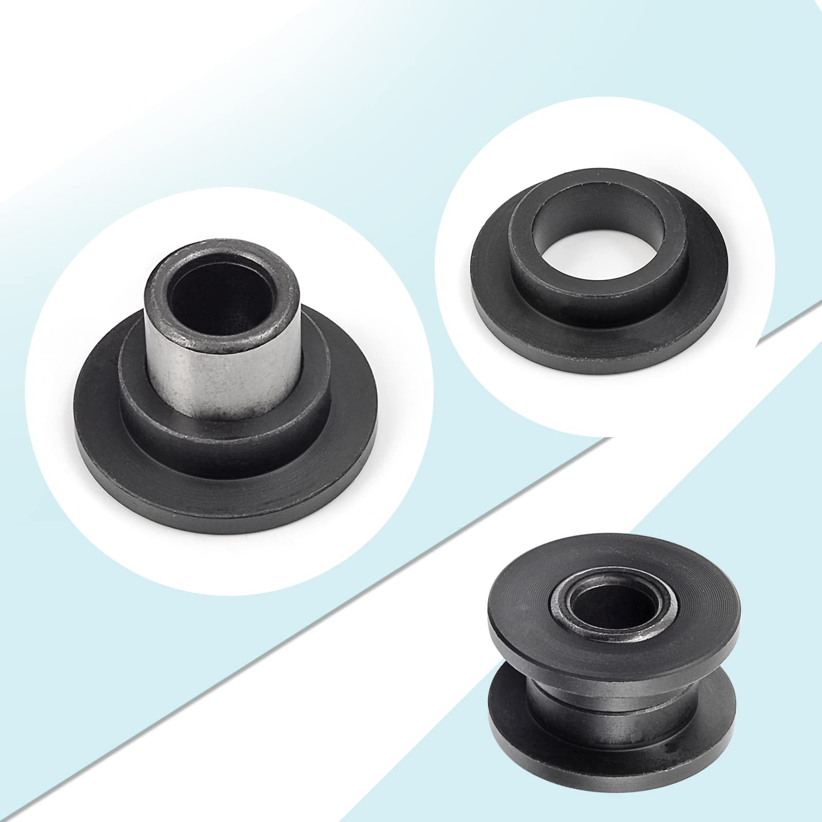 Moto1988 All 4 Absorber Shock Bushing & Bearing Sleeve Kit For Arctic Cat 250 300 400 500 650 700 1998-2006 0604-310 0403-028