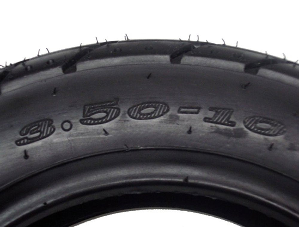 Mmg Scooter Tubeless Tire 3.50-10 Front Rear Fits Rim 10 Inches, E-Mopeds And E-Scooters