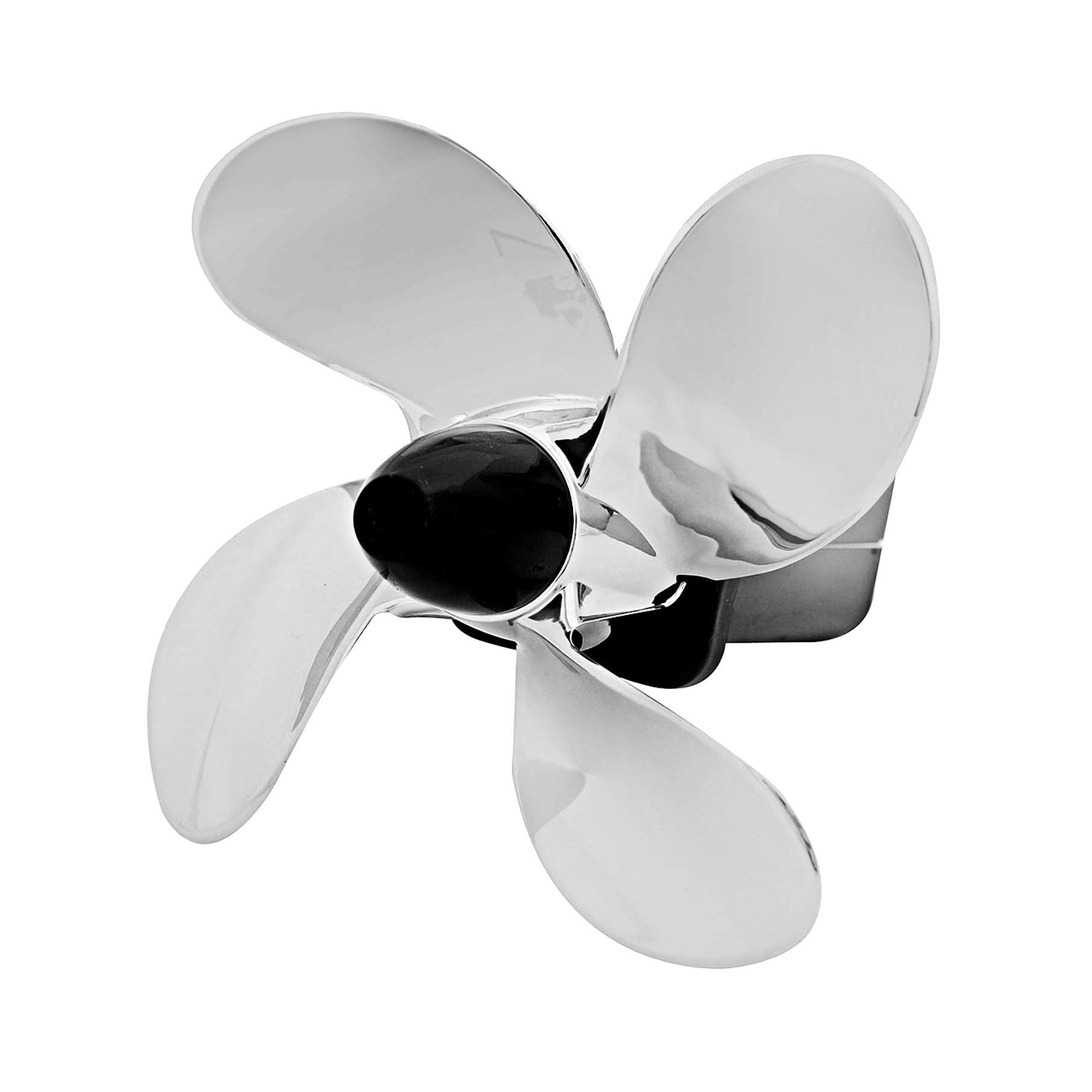 Bully CR-402 Chrome ABS Plastic Universal Fit Truck Propeller Hitch Cover Fits 1.25 and 2 Hitch Receivers for Trucks from Chevy 