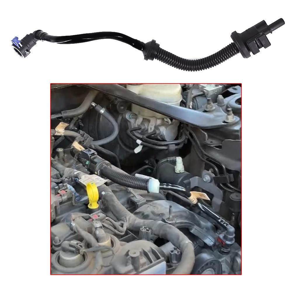 Fuel Vapour Hose Purge Solenoid Fits For 2015-2019 Ford Mustang 2.3 Ecoboost 2-Door Replace Fr3Z-9G297-H