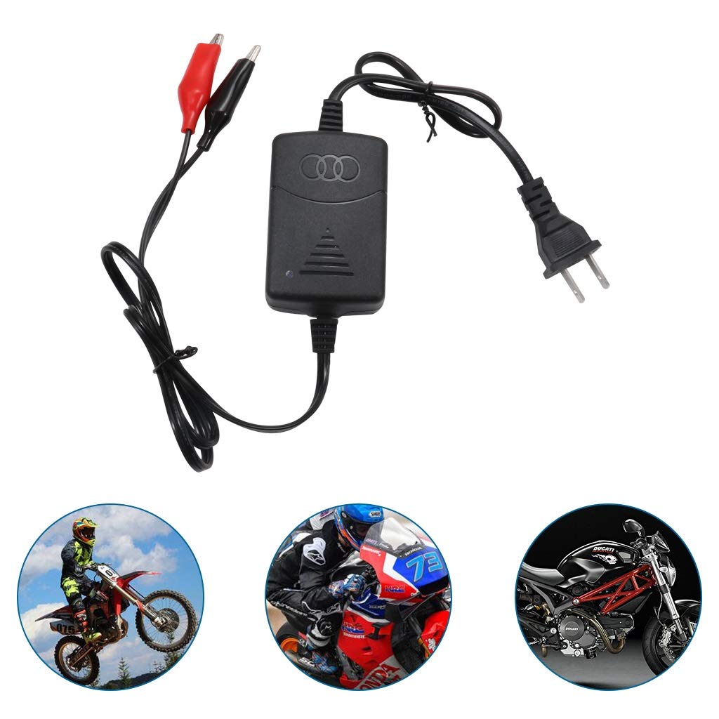 Beikalone 12V Sealed Lead Acid (Sla) Battery Charger 1300Ma, With Short Circuit Protection