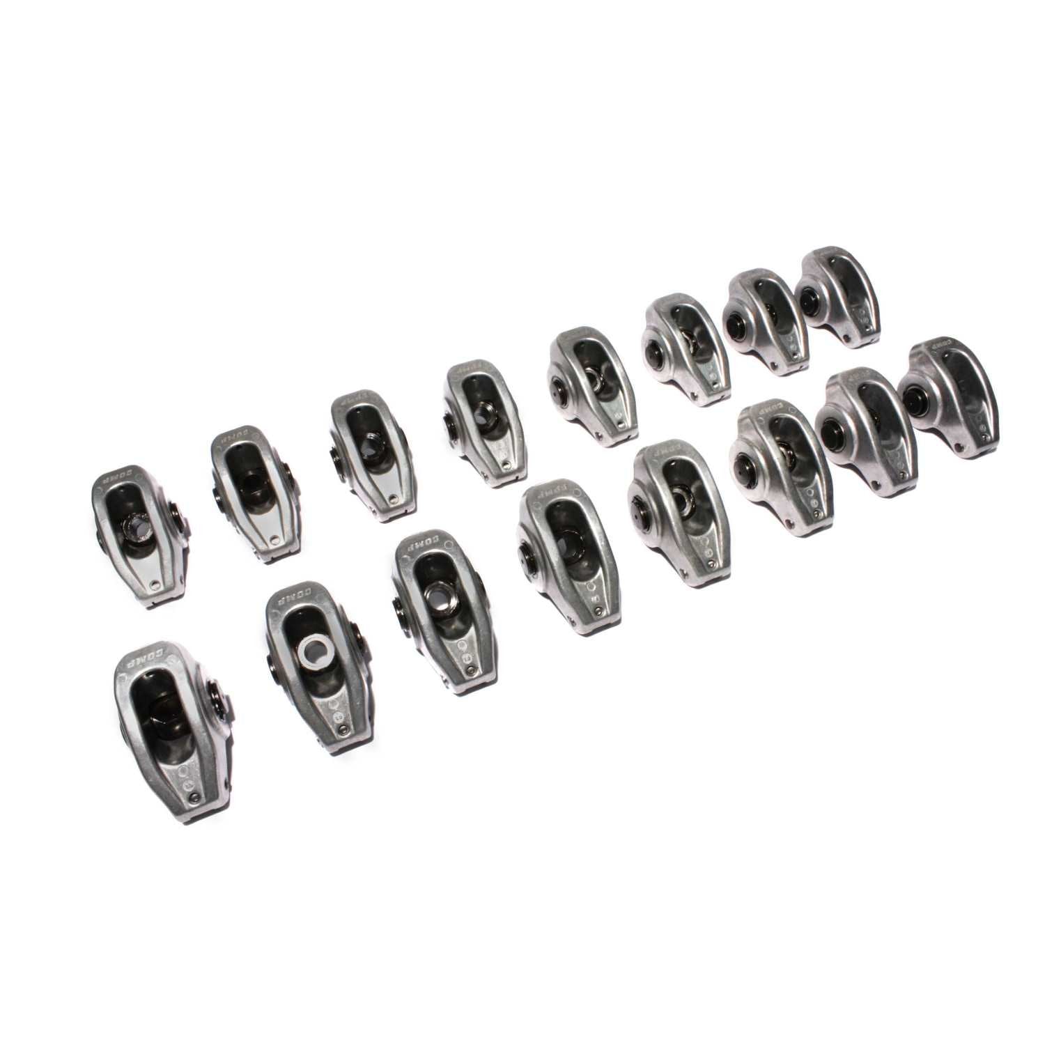 Comp Cams 17001-16 High Energy Aluminum 1.5 Ratio Roller Rocker Set For Sbc 265-400 W/ 3/8 Stud