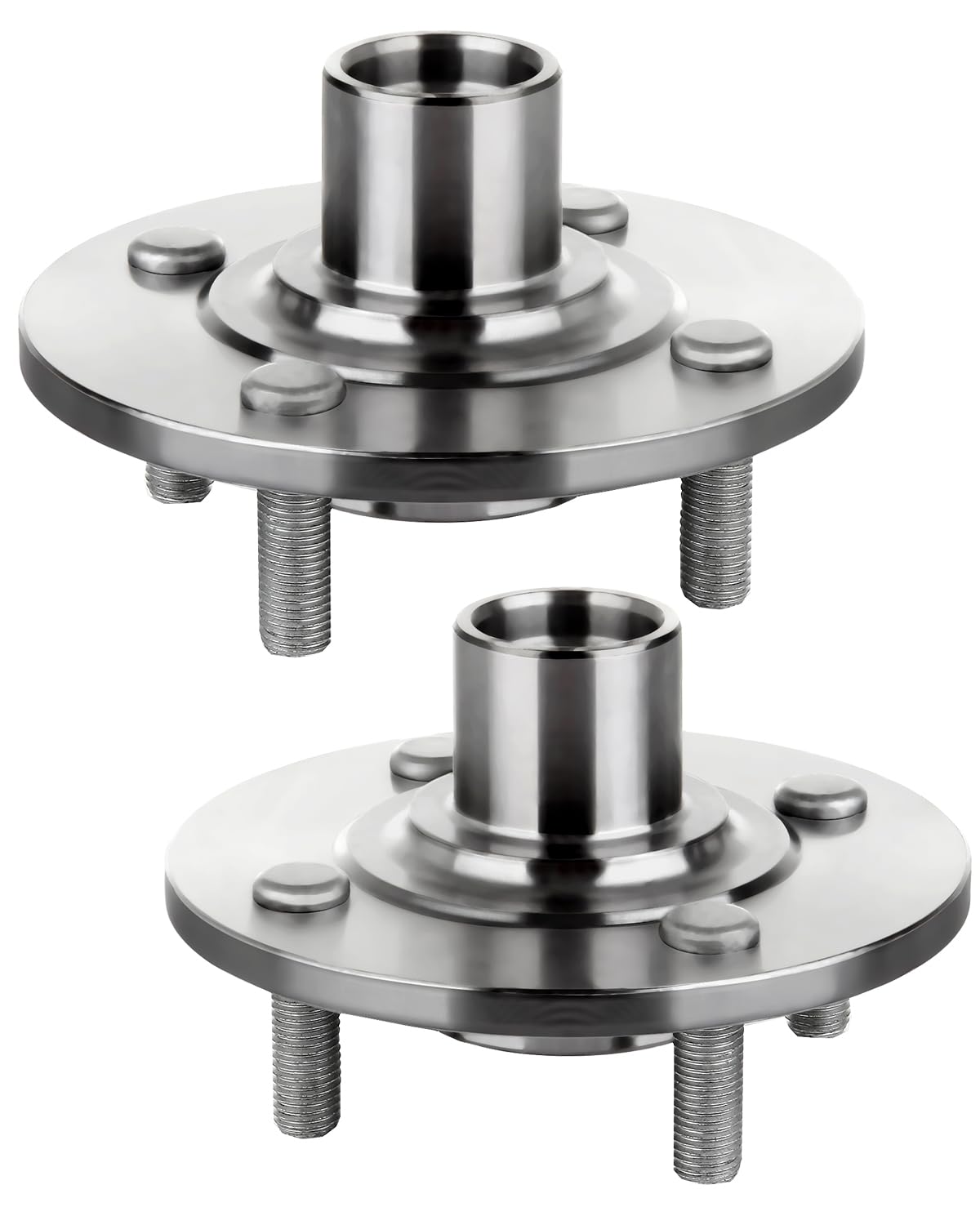 ECCPP Wheel Hub Bearing Assembly New Premium Bearing and Hub Assembly Front 4 Lugs for Saturn 1994-2002 Compatible with 518514