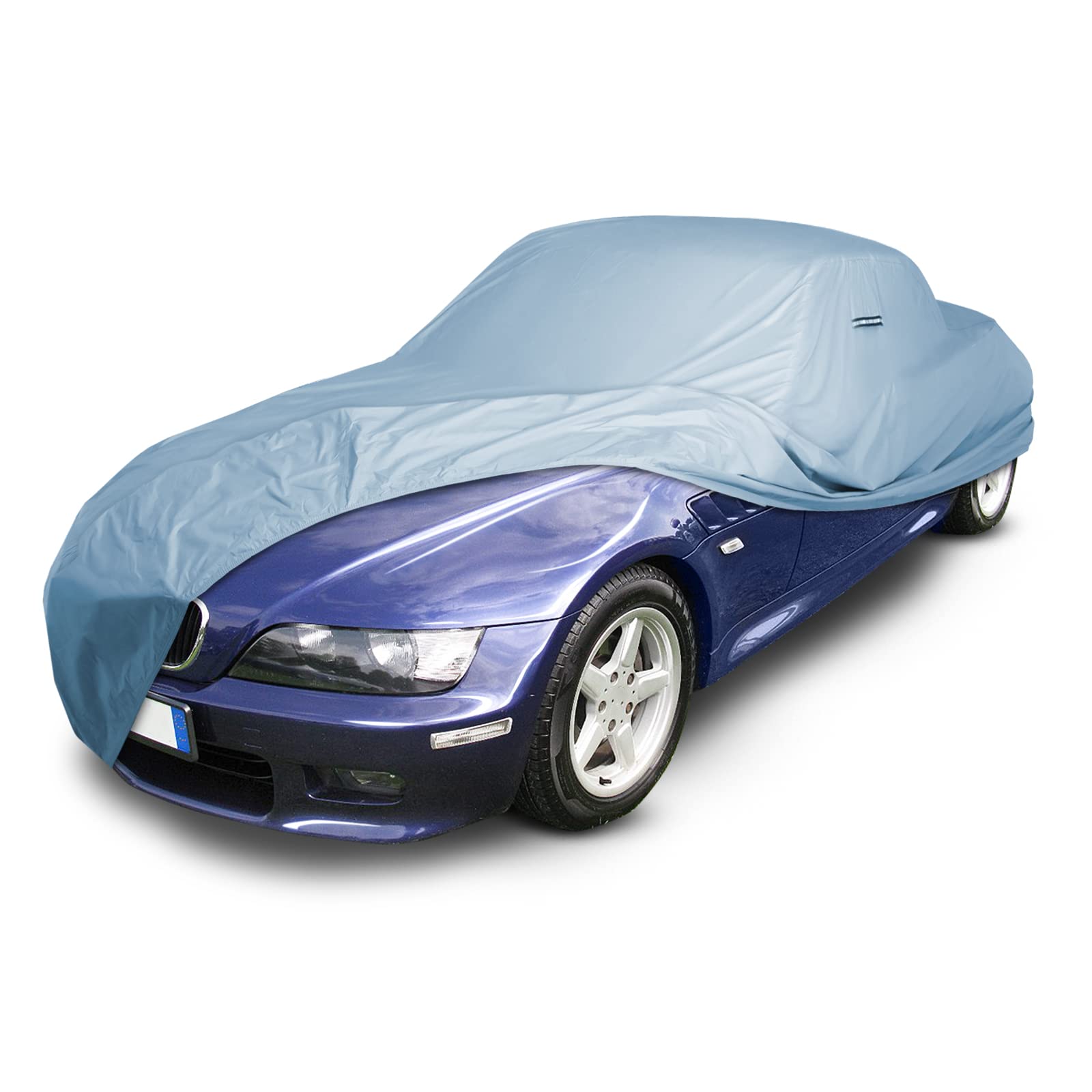Icarcover Custom Car Cover For 1996-2008 Bmw Z3, Z4, Waterproof All Weather Rain Snow Uv Sun Protector Full Exterior Weatherproof Indoor Outdoor Car Cover With Strap