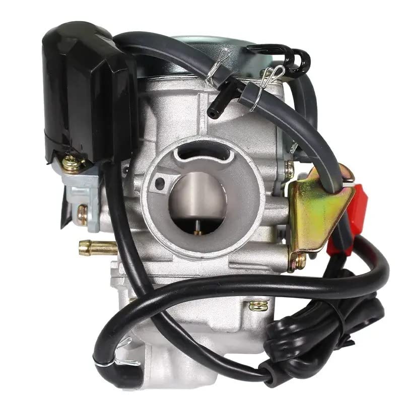 GY6 carburetor compatible with 150cc QMJ152/157 QMI152/157 4 Stroke Engines scooter ATV kart moped UTV 4 wheeler Kazuma Baja Kym