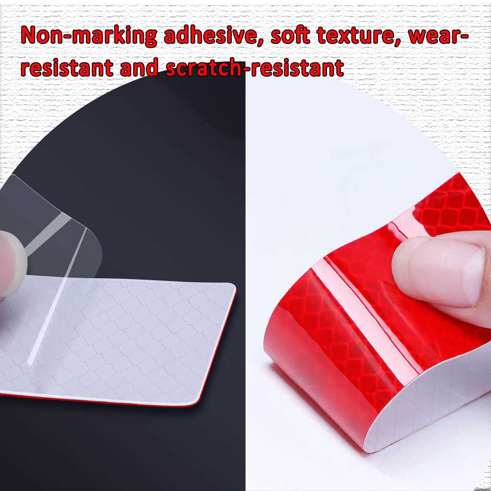 Strong Reflective Stripe Stickers, Waterproof Self Adhesive Stickers, Car Bumper Reflective Stickers, Waterproof Self Adhesive S