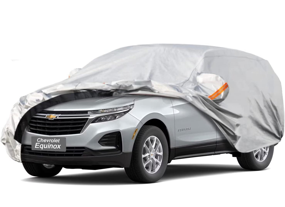 Gunhyi 6 Layer Suv Car Cover Custom Fit Chevrolet Equinox (2005-2025) Waterproof All Weather, Heavy Duty Outdoor Snow Sun Rain U