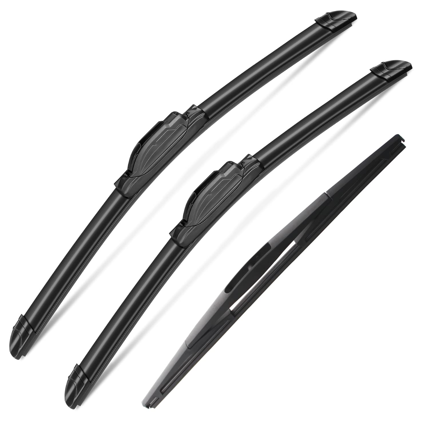 3 Wipers Set For Acura Rdx 2007-2018, Honda Cr-V 2007-2011, Windshield Wiper Blades Original Equipment Replacement Front And Rea
