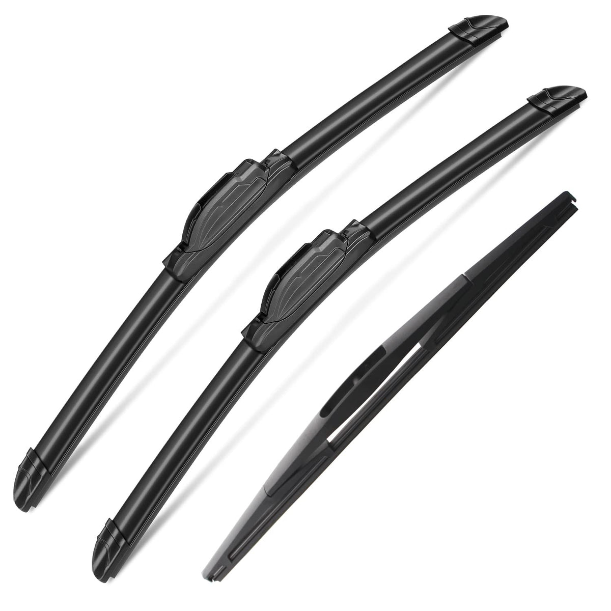 3 Wipers Set For 2017 2018 2019 2020 2021 2022 Honda Crv Cr-V, Windshield Wiper Blades Original Equipment Replacement Front And