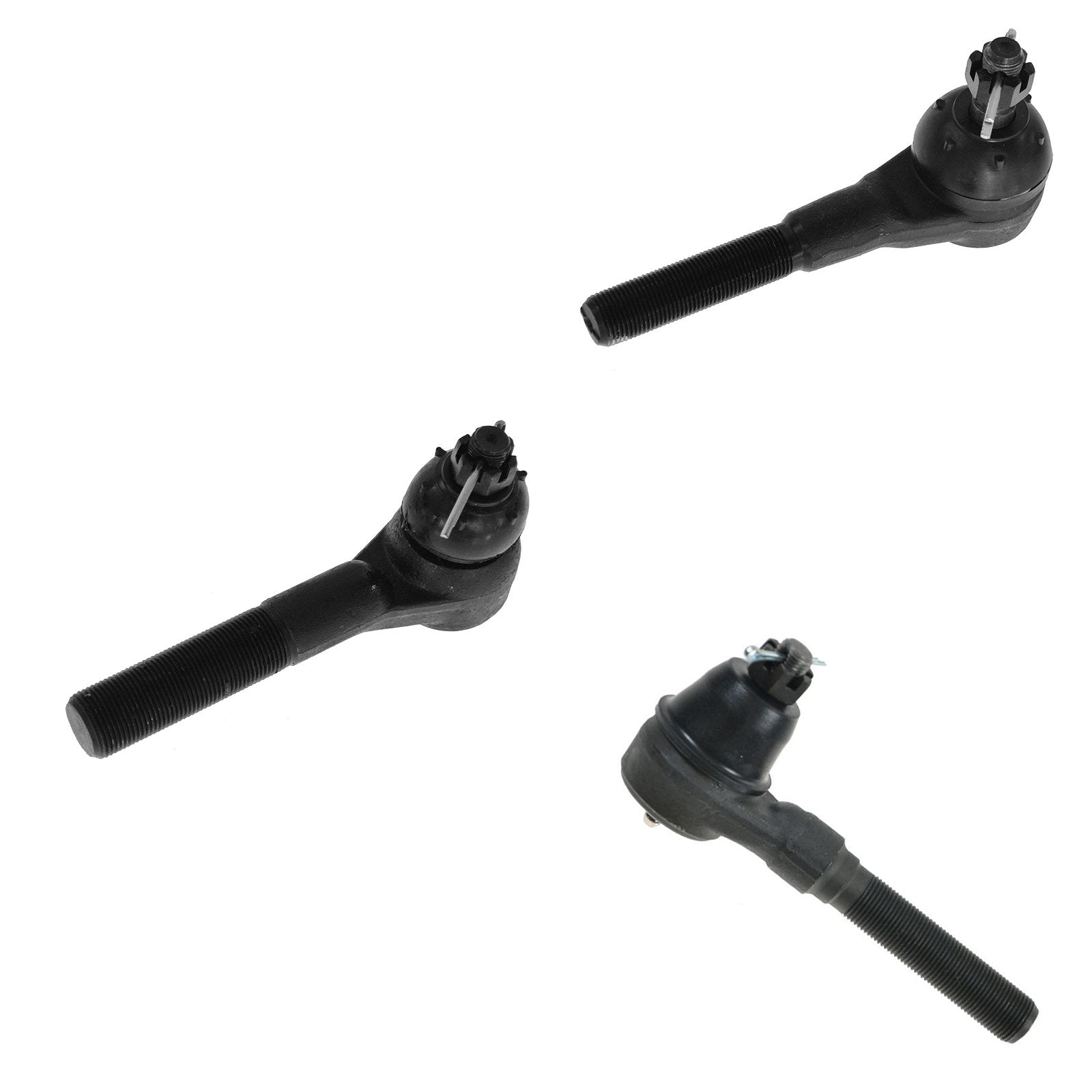 TRQ Front Tie Rod Set Compatible with 1991-2001 Jeep Cherokee 1991-1992 Comanche 1993-1998 Grand Cherokee 1991-2006 Wrangler