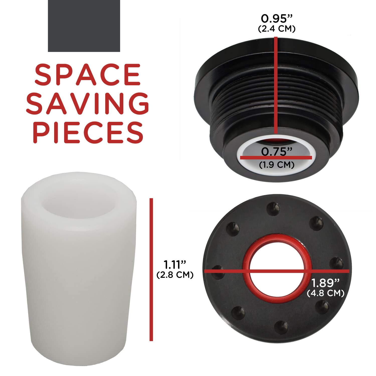 Hs5157/Hs5167 Hydraulic Cylinder Seal Kit With Pin Wrench - Compatible With Seastar Hydraulic Steering System