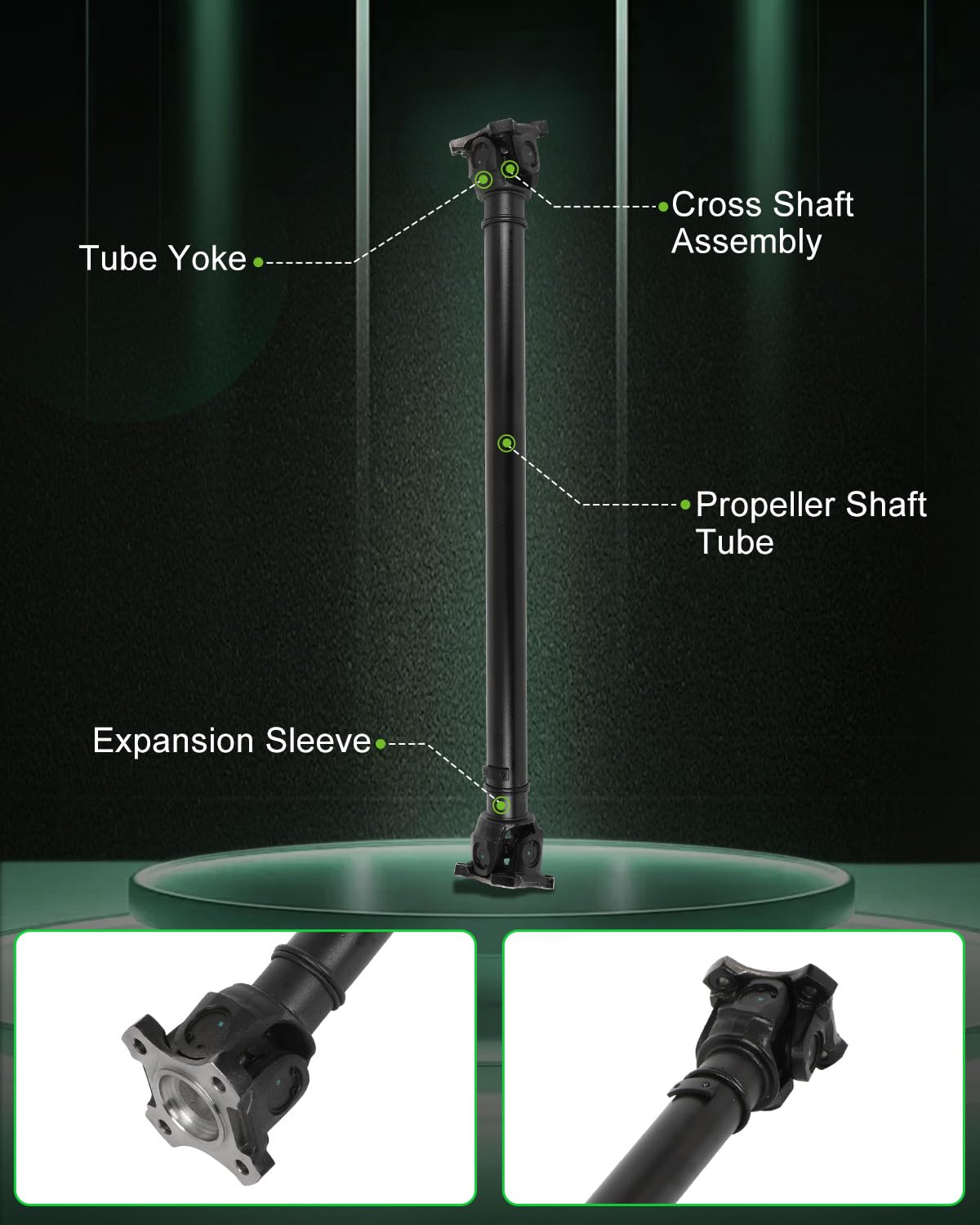 Scitoo?28.75''?Steel Front Driveshaft Assembly Drive Shaft Prop Shaft For Bmw 528I Xdrive 535I Gt Xdrive 535I Xdrive 550I Gt Xdr