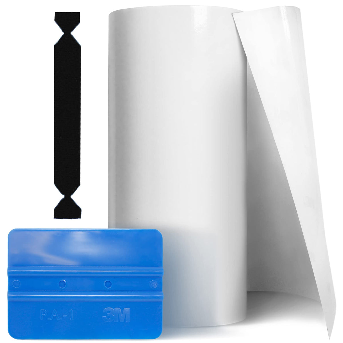 VViViD Clear Paint Protection Bulk Vinyl Wrap Film 12 Inches x 60 Inches Includi WBCARB01GOW646G