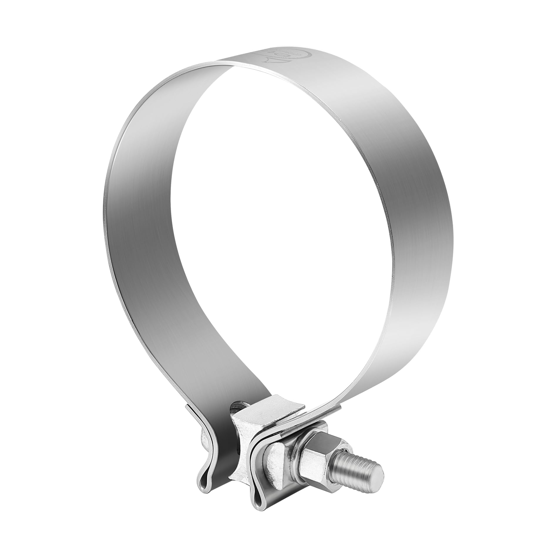 Evil Energy 4.0 Inch Exhaust Clamp,Narrow Band Muffler Clamp Stainless Steel For Pipes,Mufflers,Catalytic Converters