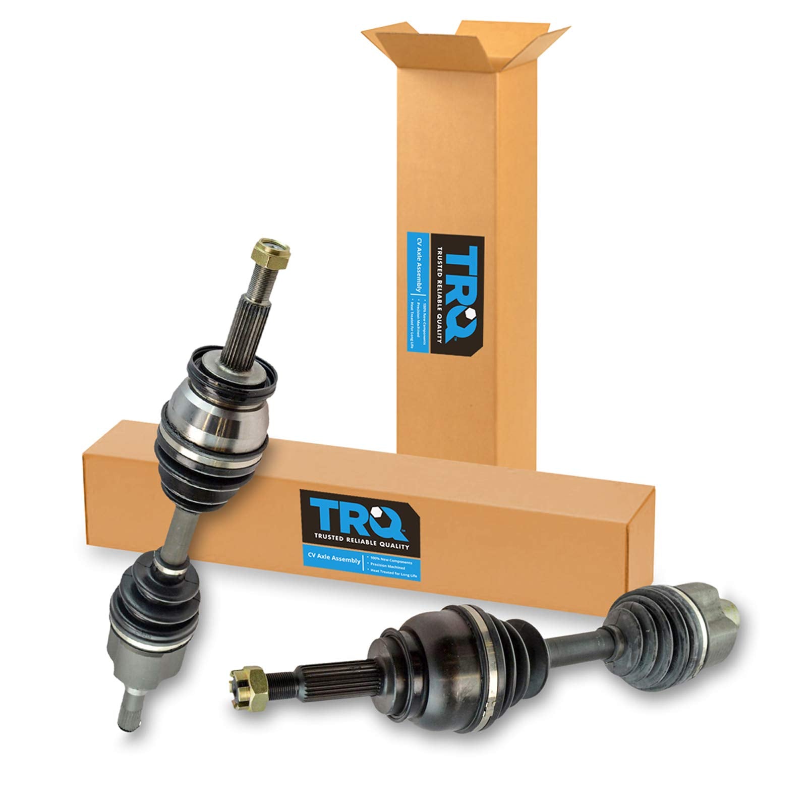 Trq Front Cv Axle Shaft Assembly Pair Lh & Rh Set Compatible With Ranger Explorer