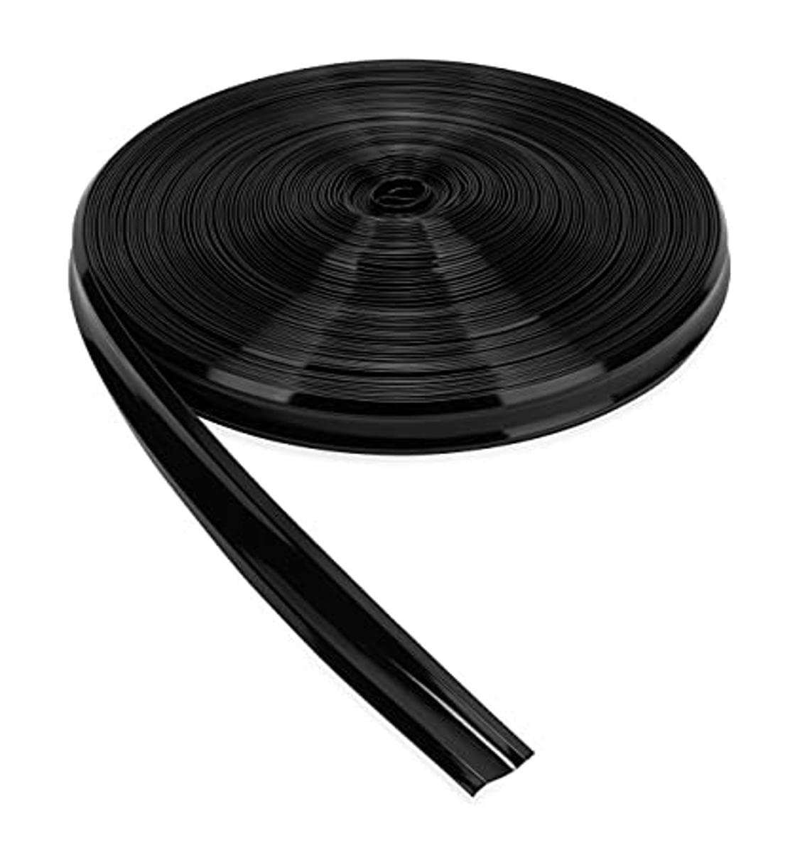 Camco 25212 Vinyl Trim Insert (1'' X 100', Black)