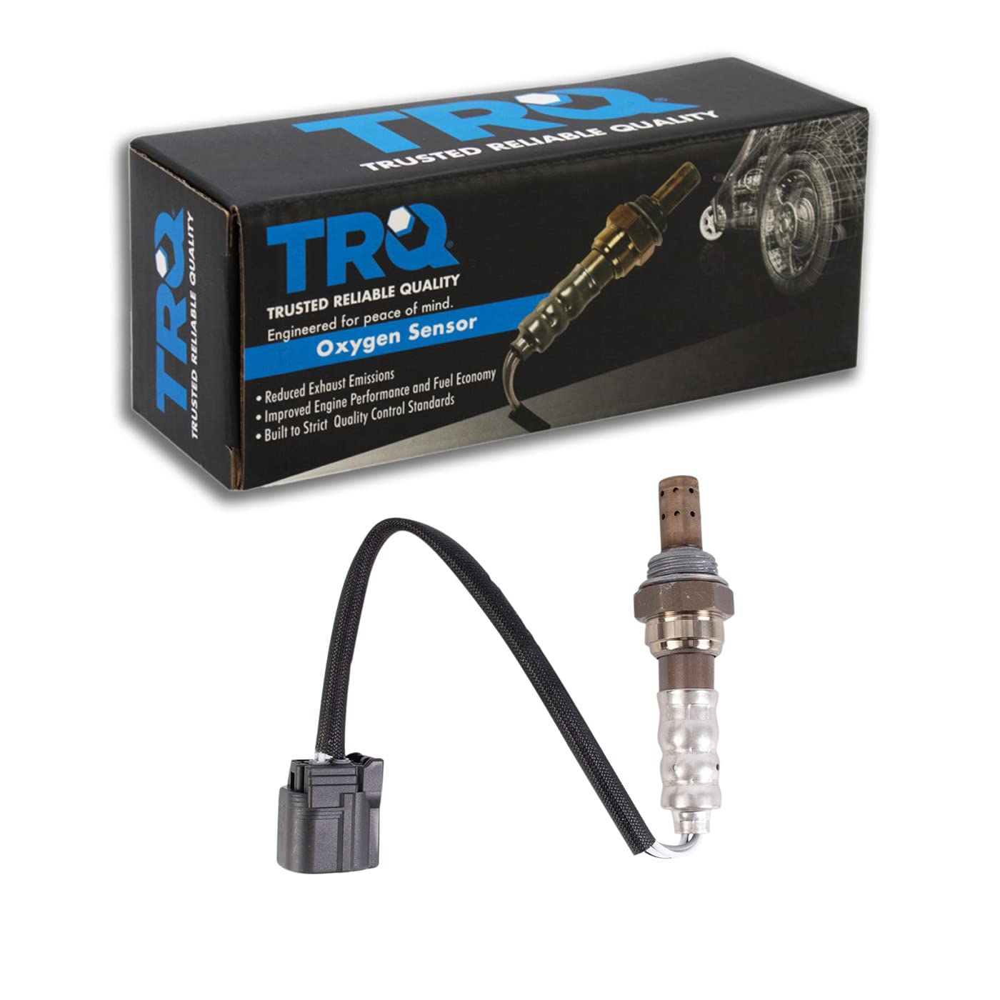 Trq O2 Oxygen Sensor Compatible With 2016-2022 Acura Ilx 2017-2020 Mdx 2017-2018 Rdx 2016-2020 Tlx 2009-2014 Tsx 2008-2012 Honda