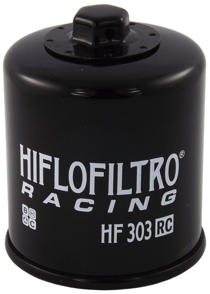Hiflofiltro Hf303Rc Black Rc High Performance Premium Oil Filter, Single