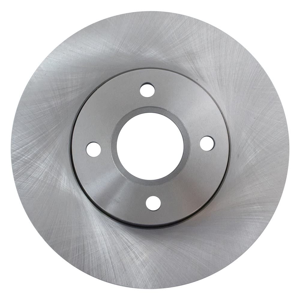 Trq Front Brake Rotors Set Vented Compatible With 2005-2007 Ford Focus