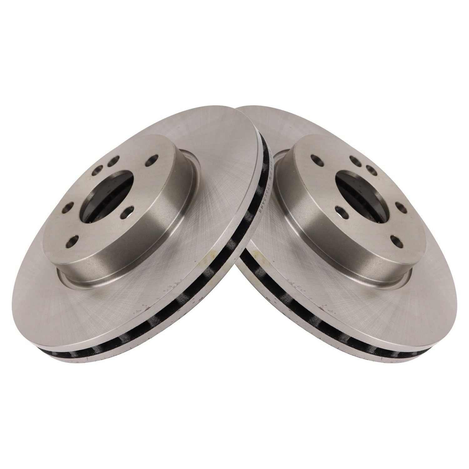 Trq Front Brake Rotors Set Compatible With 2016-2023 Mercedes-Benz Metris