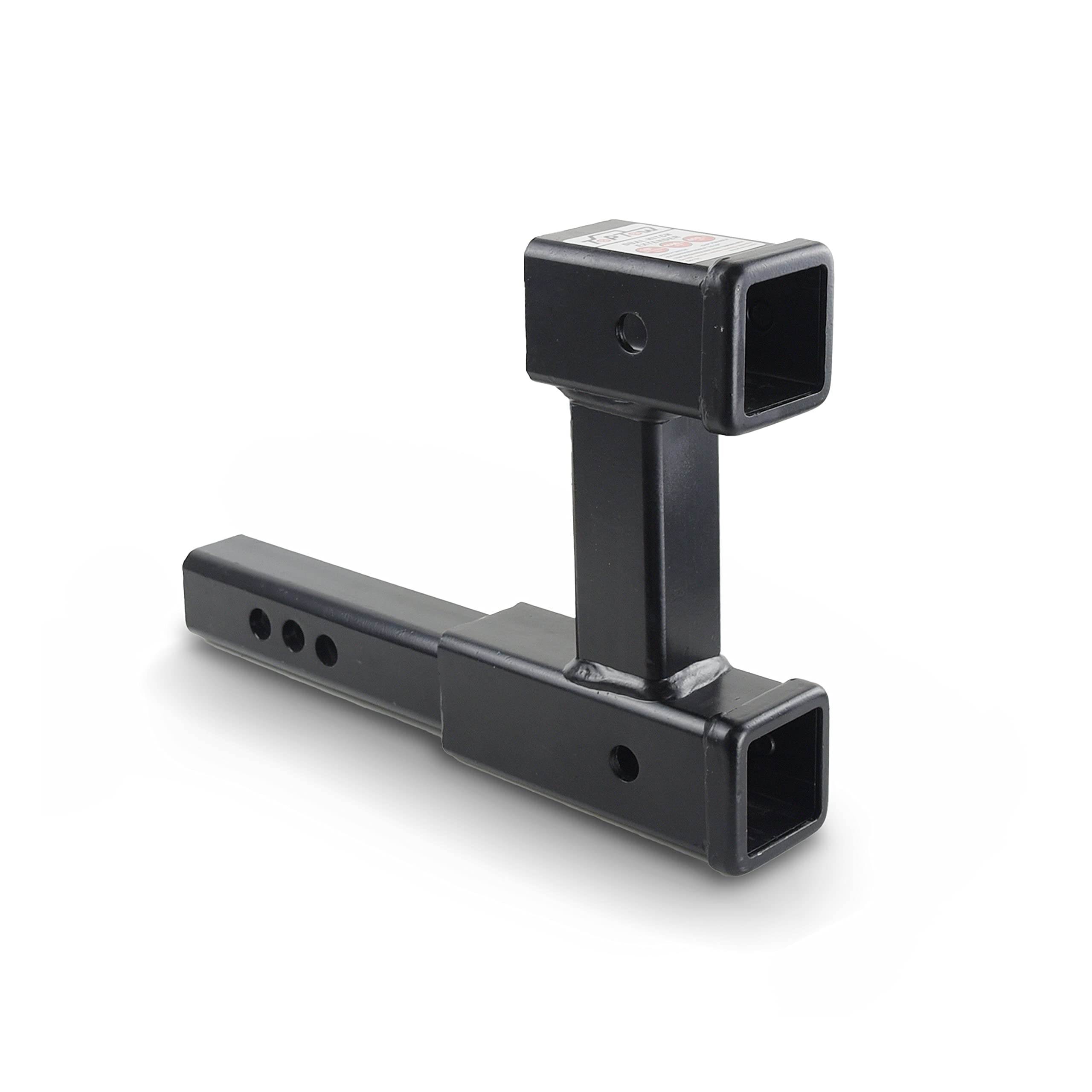 Toptow 64131 Dual Hitch Extension, 2 Inch Towing Receivers, Extends Adjustable Length, 4,000Lbs