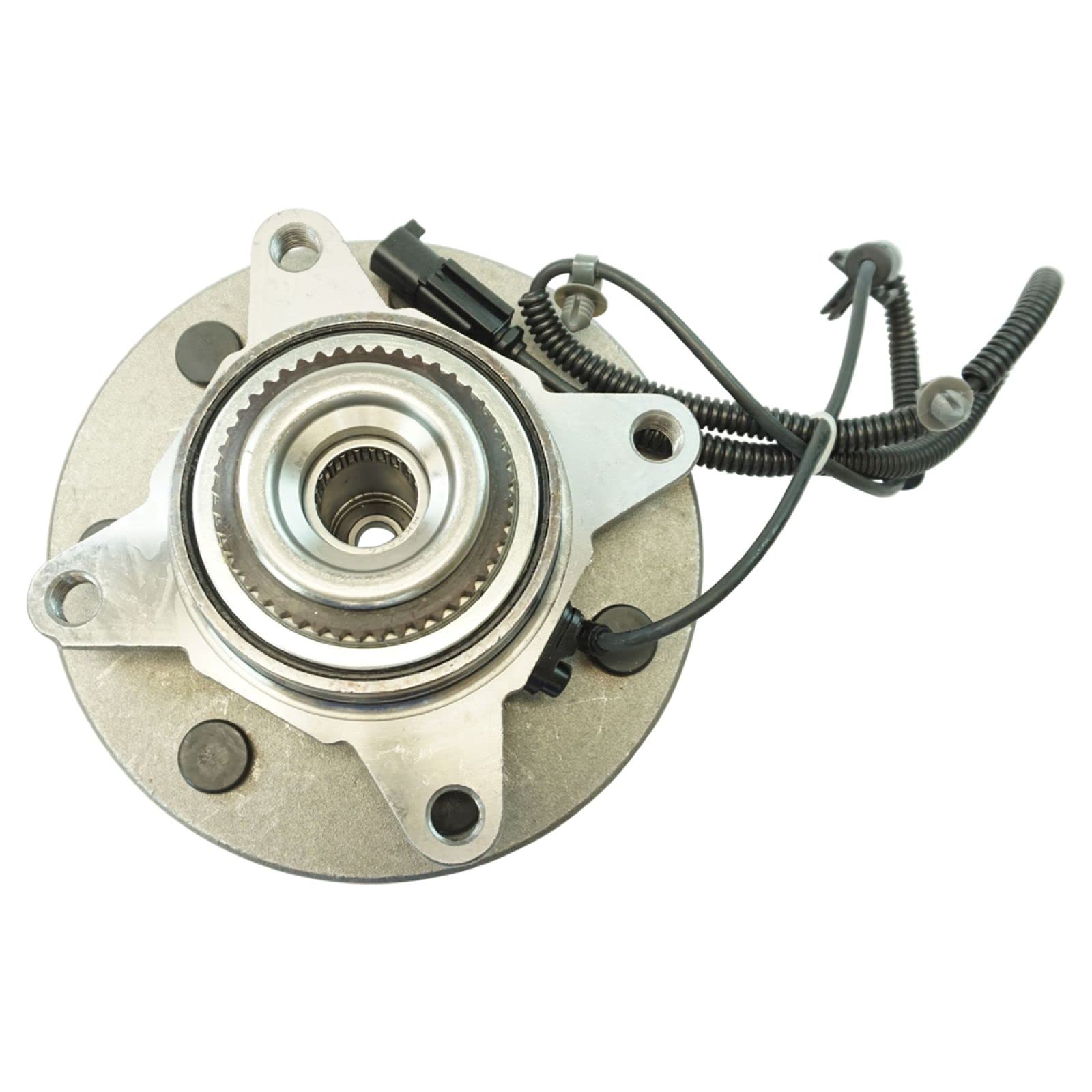 Trq Front Wheel Hub Bearings Assembly Set Compatible With 2010-2014 Ford F-150