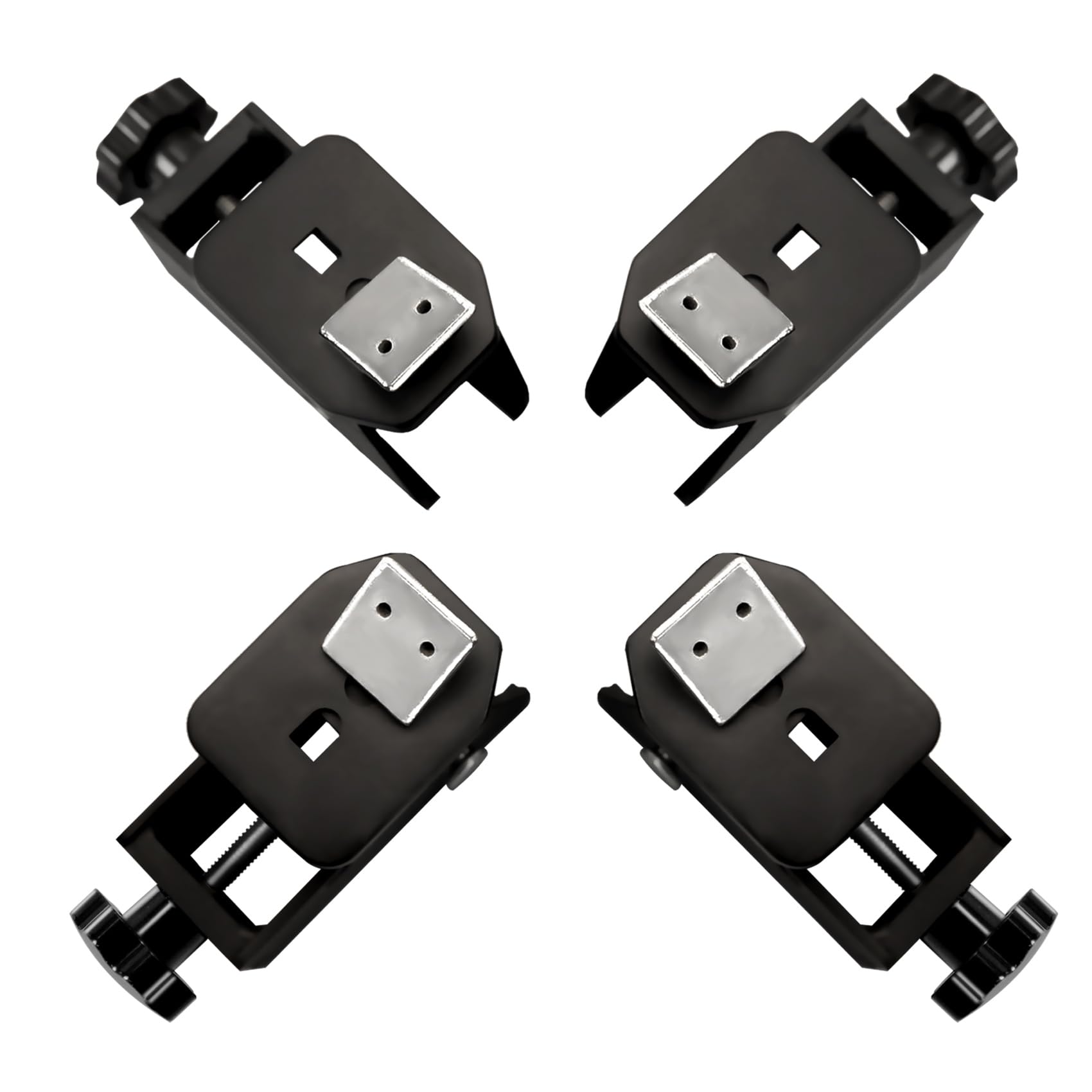 Tire Changer/Machine Motorcycle Adapter For Tire Changers (Standard Jaw Claw Below 49Mm), Increases 4 Inches And Decrease 2 Inches On Rim Clamp Size, 4Pc-Set By Rebartech