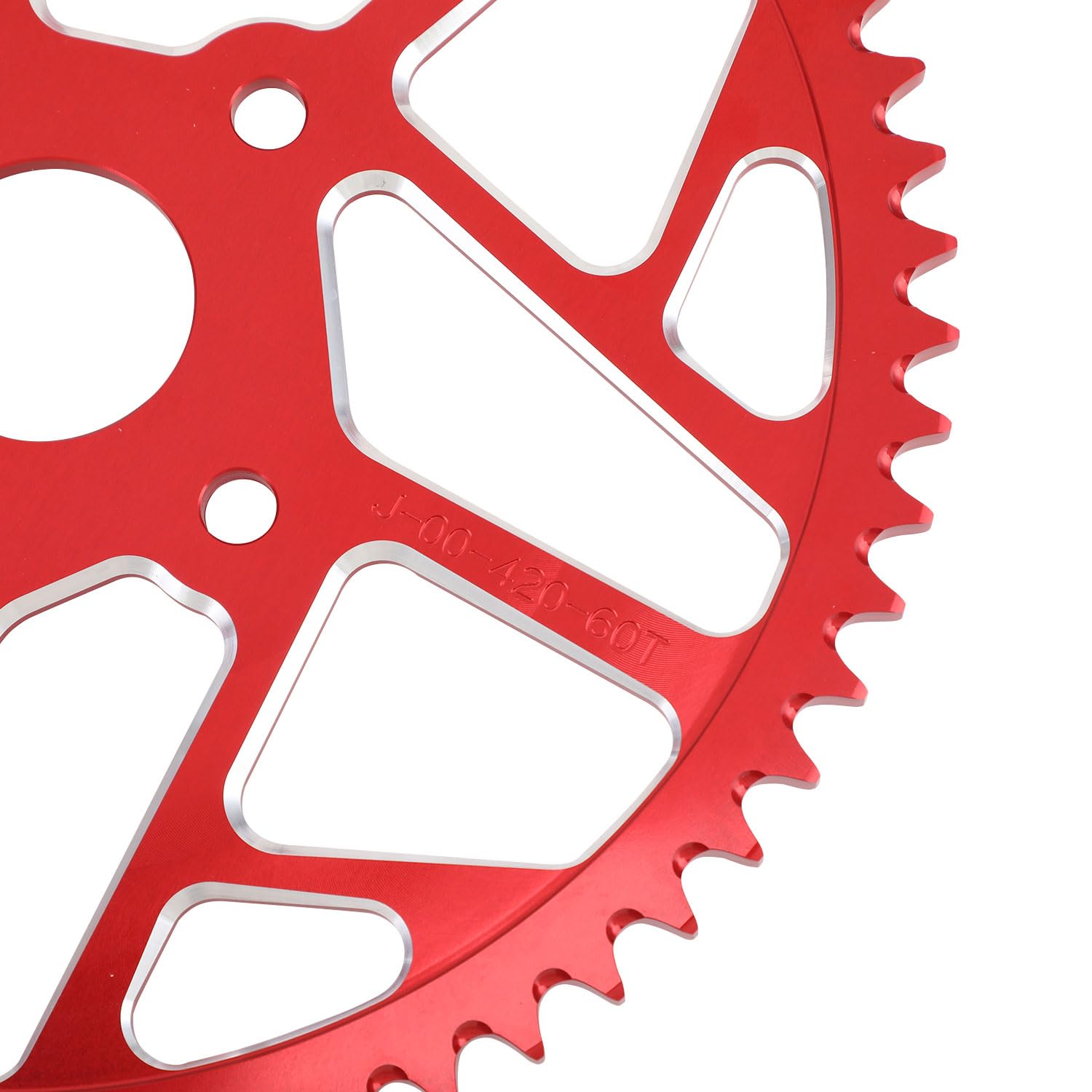 IUVWISN 60T 420 Chain Sprocket 40MM Rear Drive Wheel Sprocket CNC for CT200U CT200U-EX BT200X Baja Warrior Predator 212cc 196cc